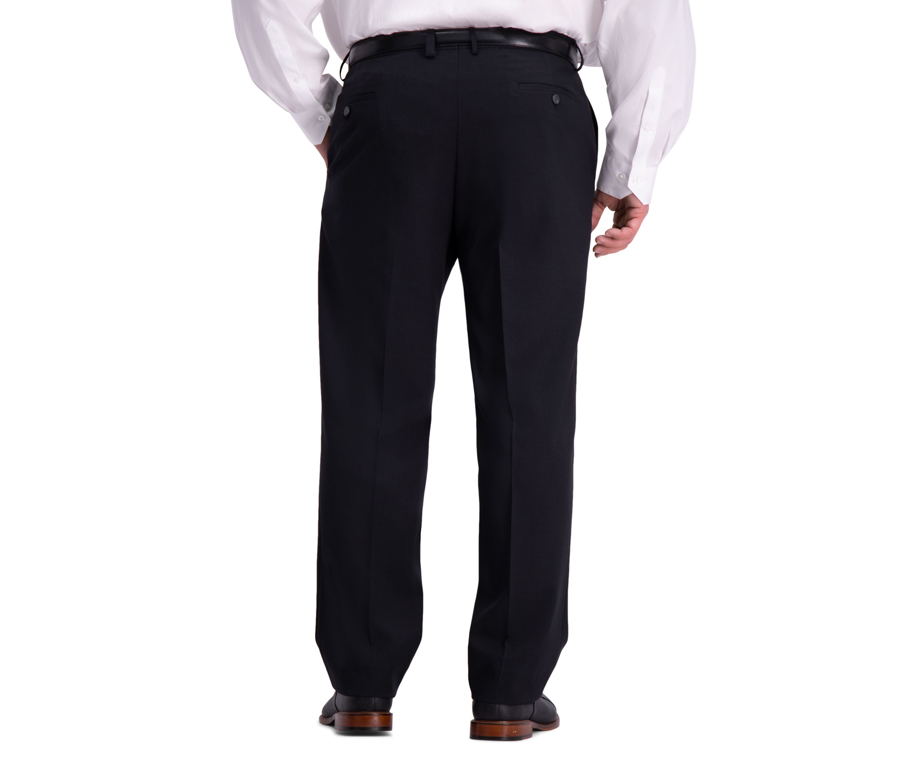 Big & Tall Stretch Travel Performance Heather Twill Classic Fit Suit Separate Pants