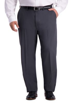 Big & Tall Stretch Travel Performance Stria Classic Fit Suit Separate Pants