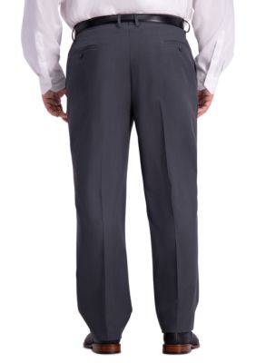 Big & Tall Stretch Travel Performance Stria Classic Fit Suit Separate Pants