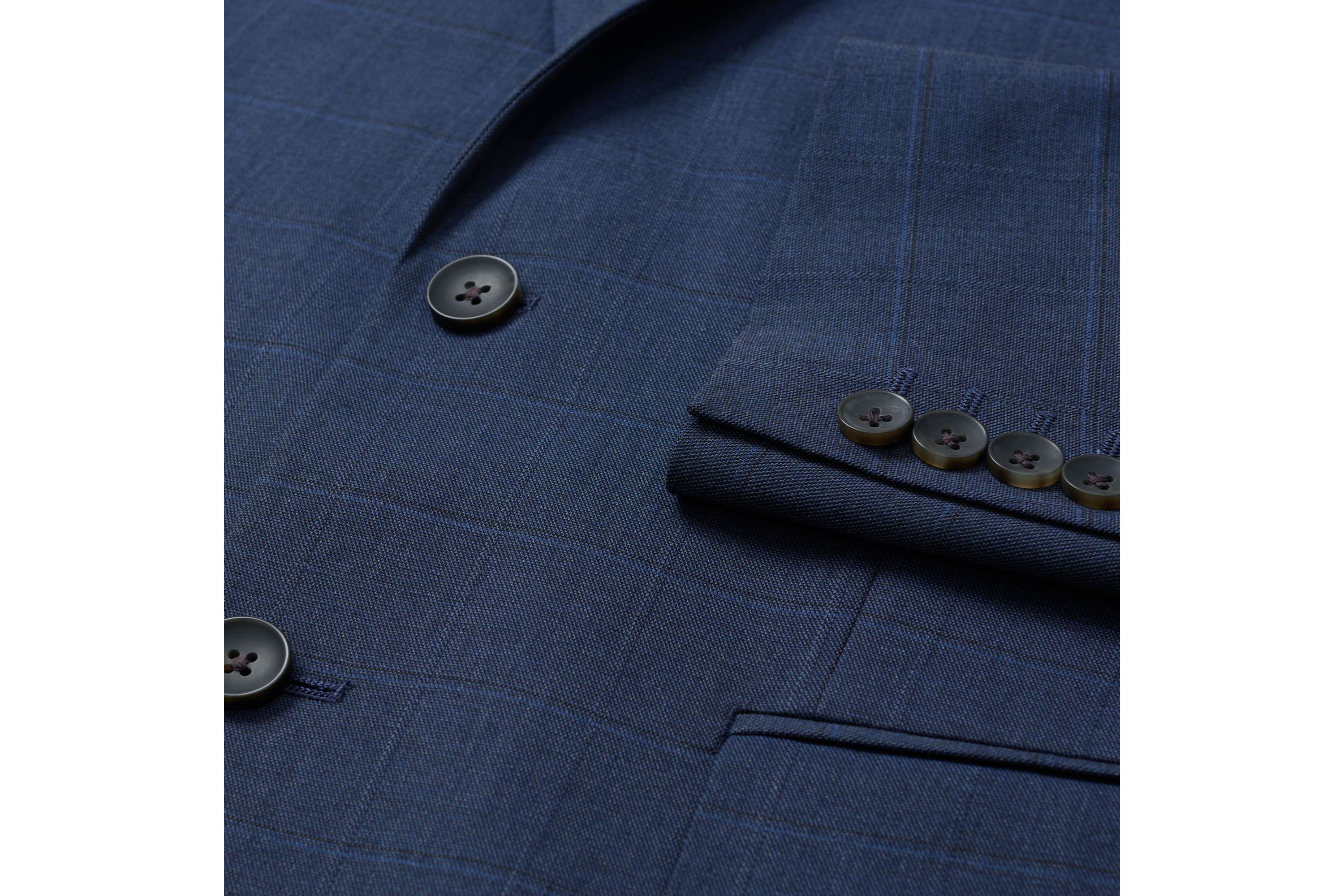 J.M. Haggar™ Classic Sharkskin Windowpane Suit Jacket