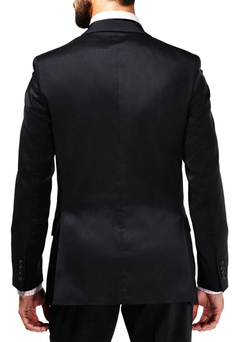 Travel Performance Micro Tonal Stripe Tailored Fit Suit Coat