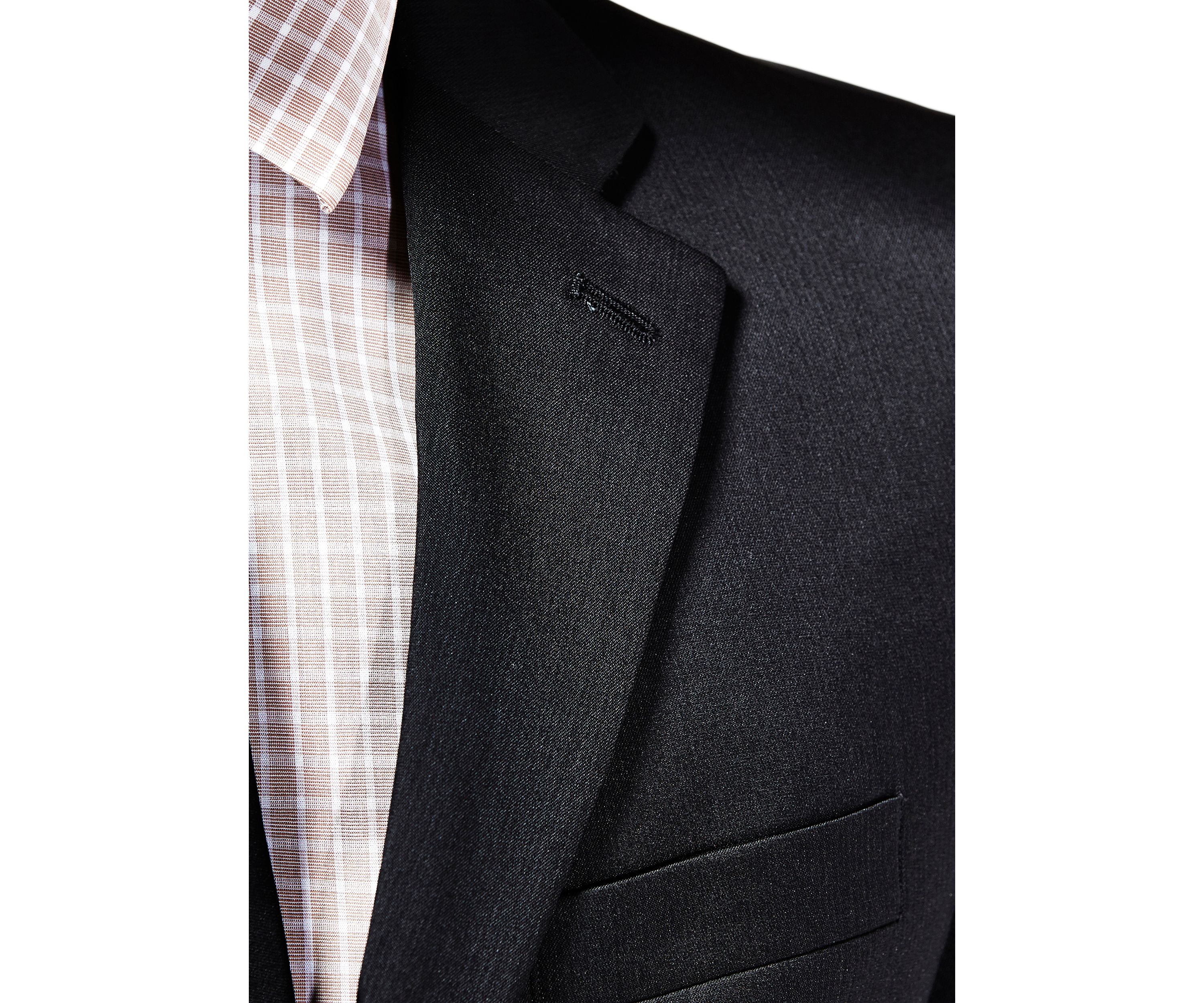 Travel Performance Micro Tonal Stripe Tailored Fit Suit Coat