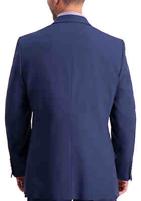 Haggar Travel Performance Stria Tic Tailored Fit Suit Separate Pant Juego de pantalón de traje de negocios Hombre 
