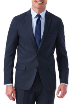 Haggar® EXS Stretch Performance Slim Fit Melange Gabardine Suit Coat | belk