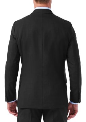 EXS Stretch Performance Slim Fit Melange Gabardine Suit Coat