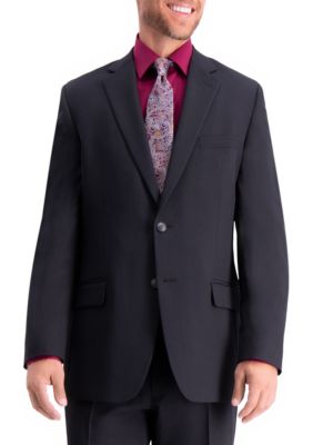 Stretch Travel Performance Heather Twill Tailored Fit Suit Coat