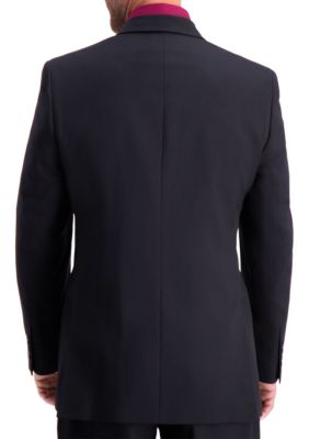 Men's haggar travel performance tailored fit stretch suit clearance jacket