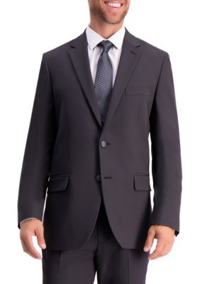 Active Series Herringbone Slim Fit Suit Separate Coat