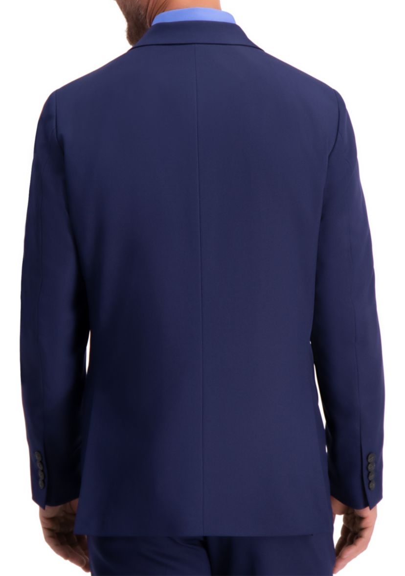 Active Series Herringbone Slim Fit Suit Separate Coat