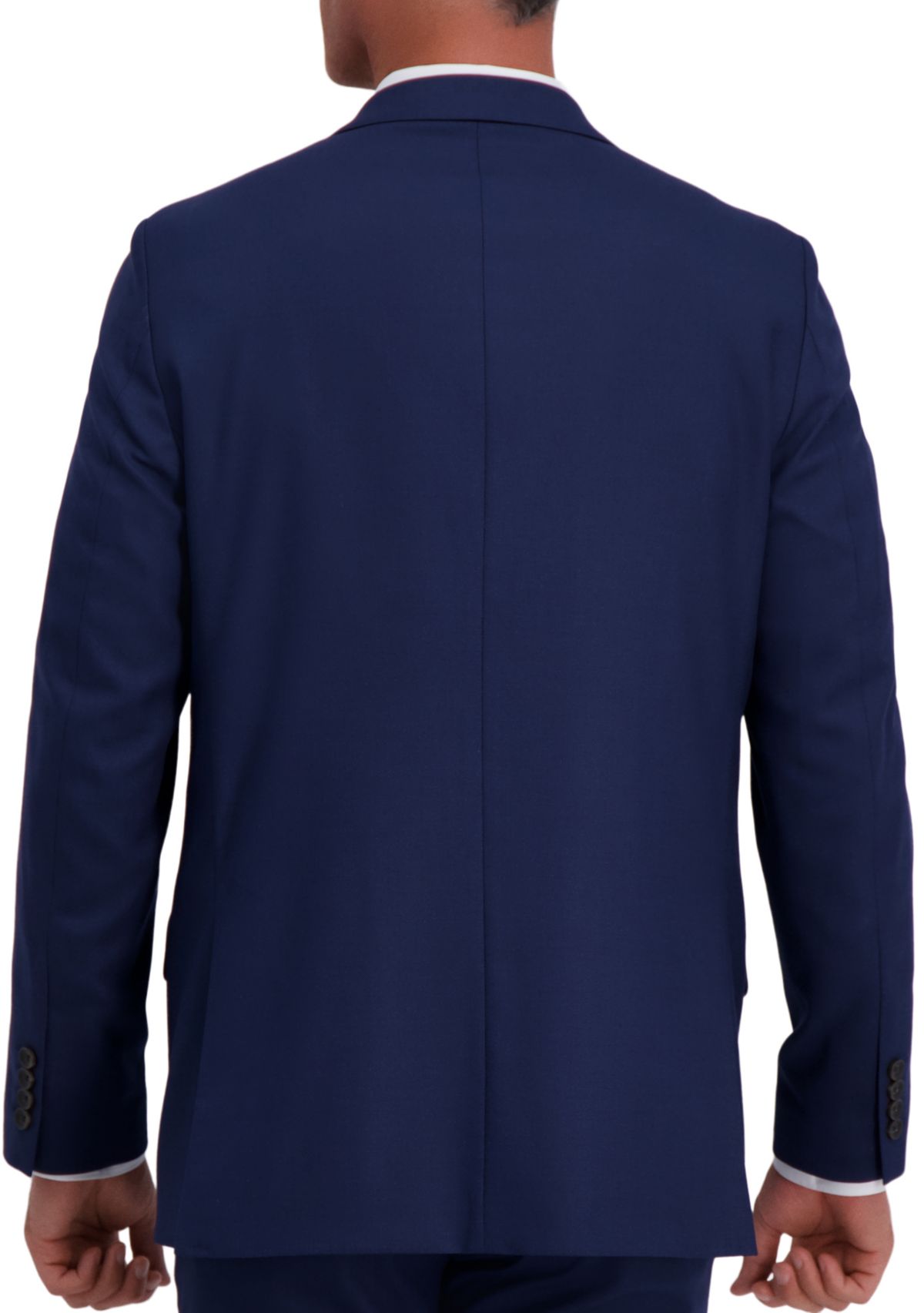 Mens Stretch Basket Weave Slim Fit 2 Button Side Vent Suit Separate Coat