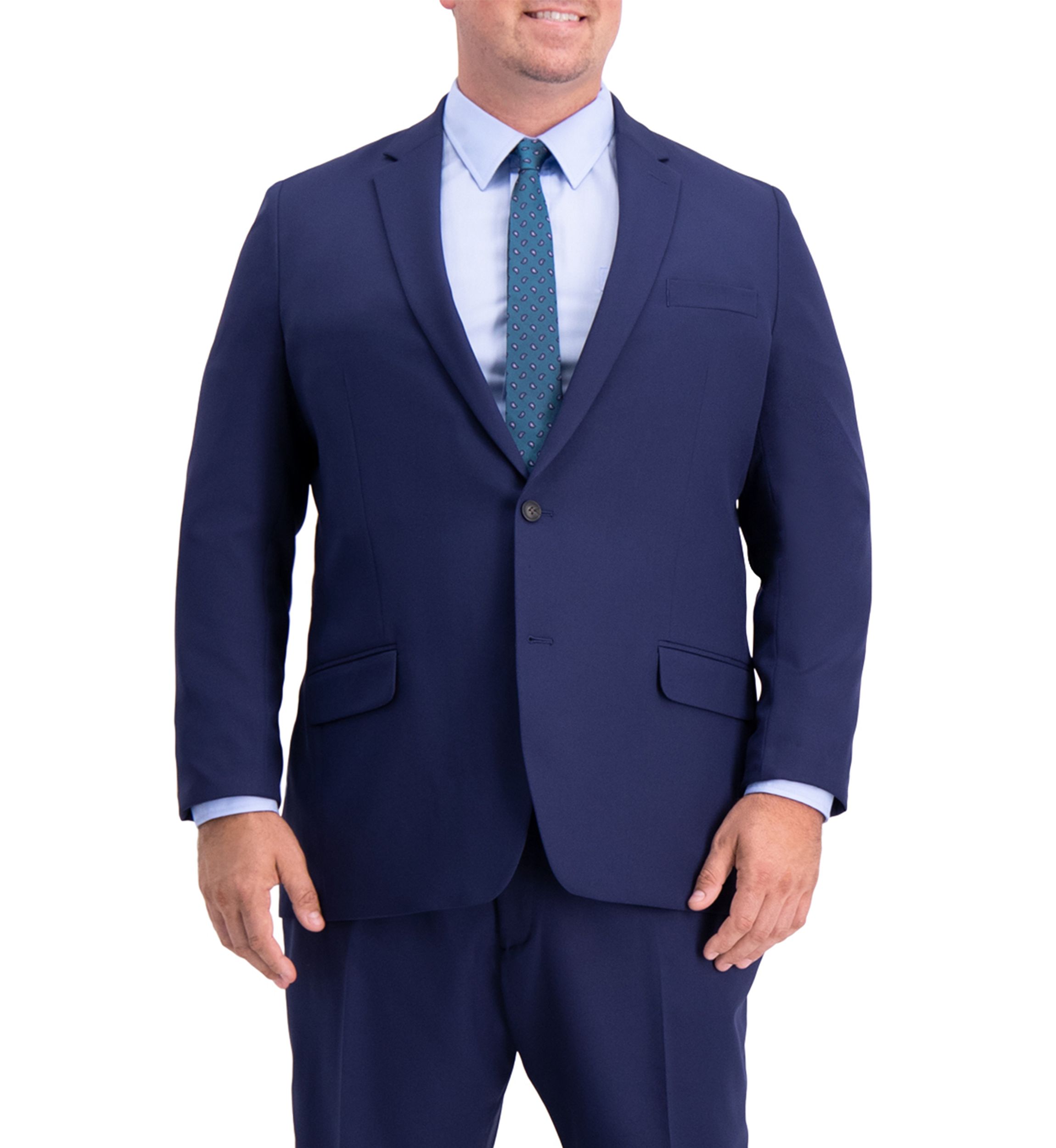 Big& Tall Herringbone Classic Fit Suit Coat