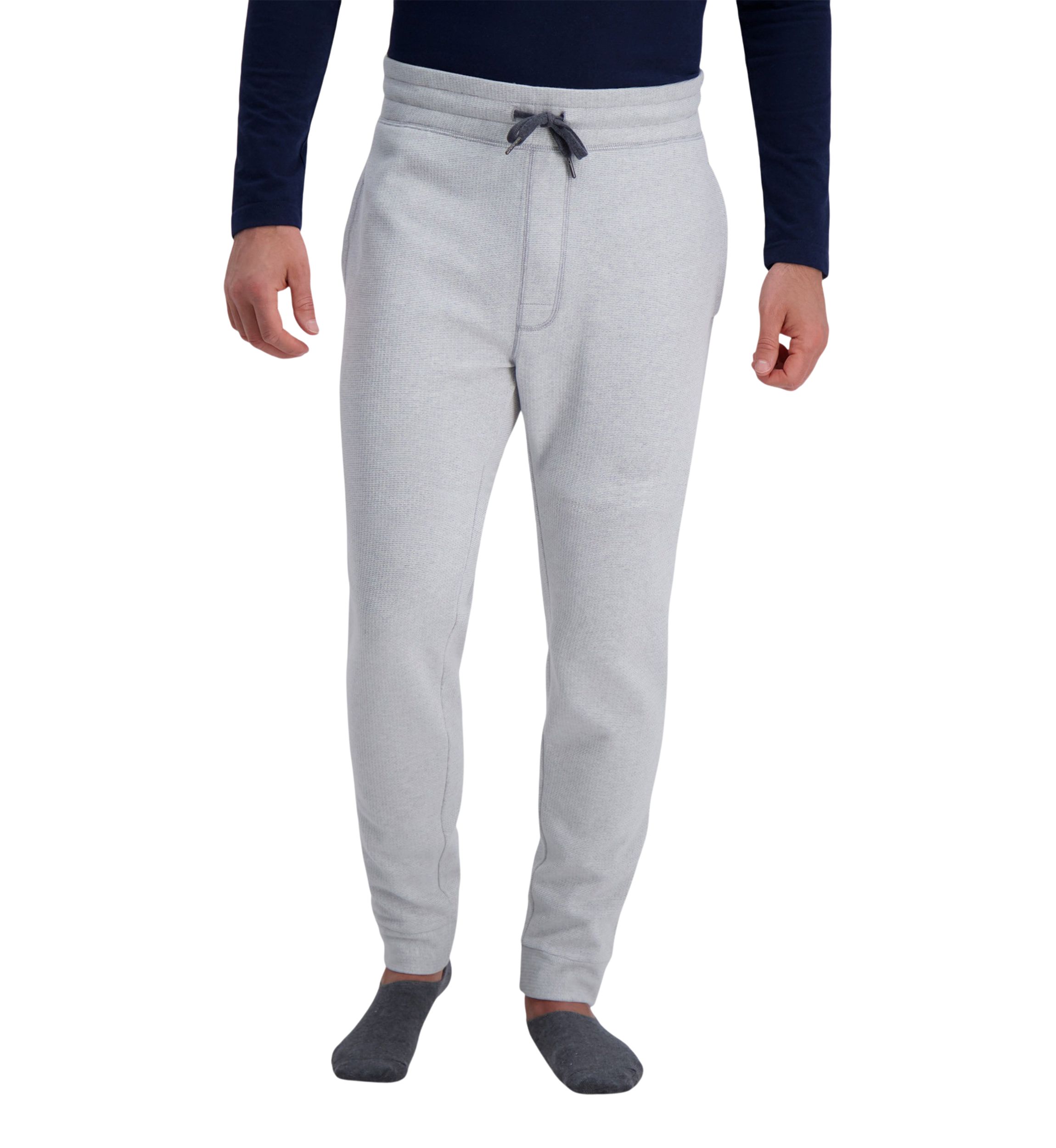 Textured Fleece Jogger Sweatpants