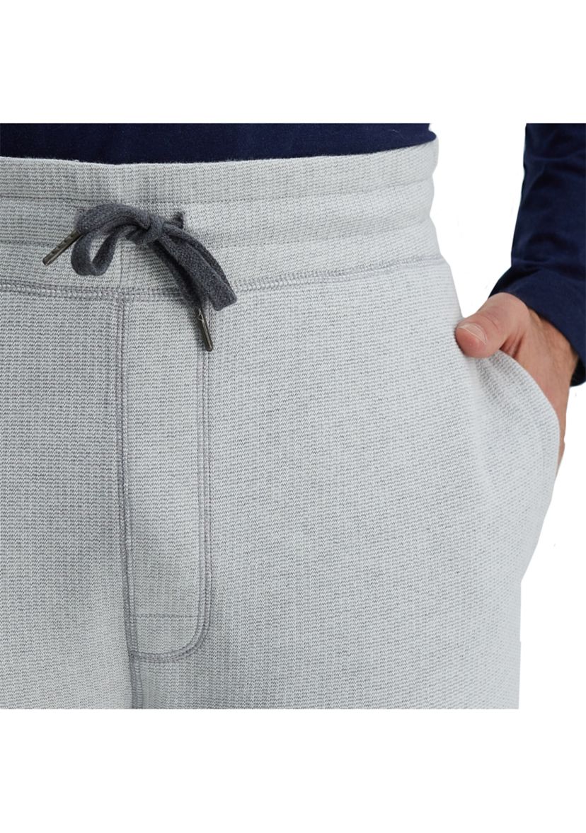 Textured Fleece Jogger Sweatpants