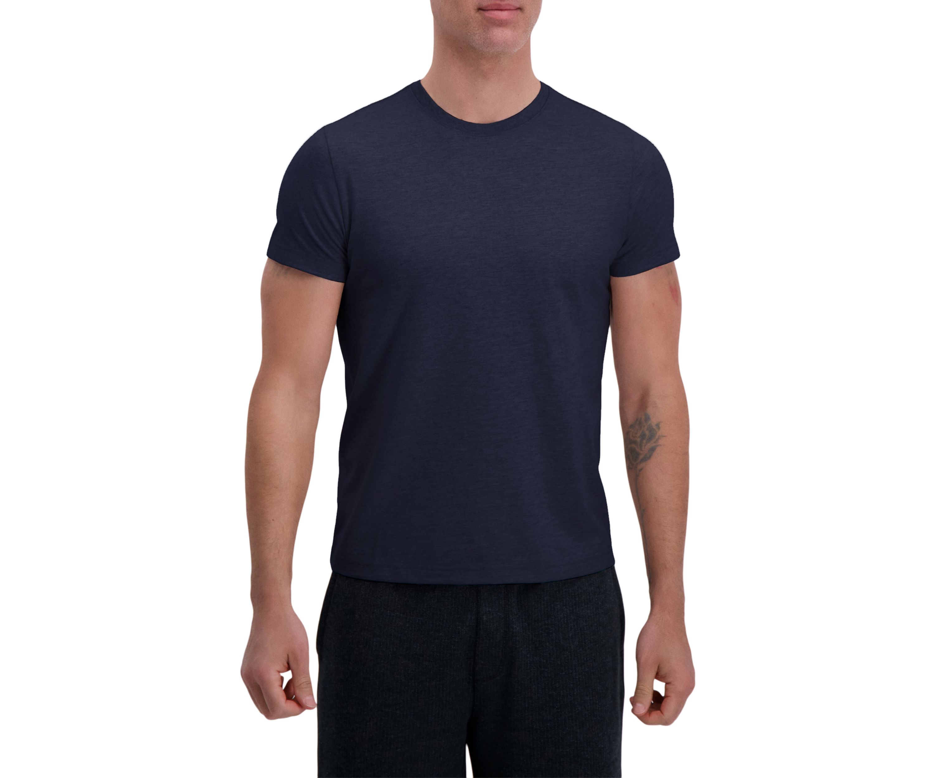 Heavyweight Solid Jersey Short Sleeve Crewneck T-Shirt