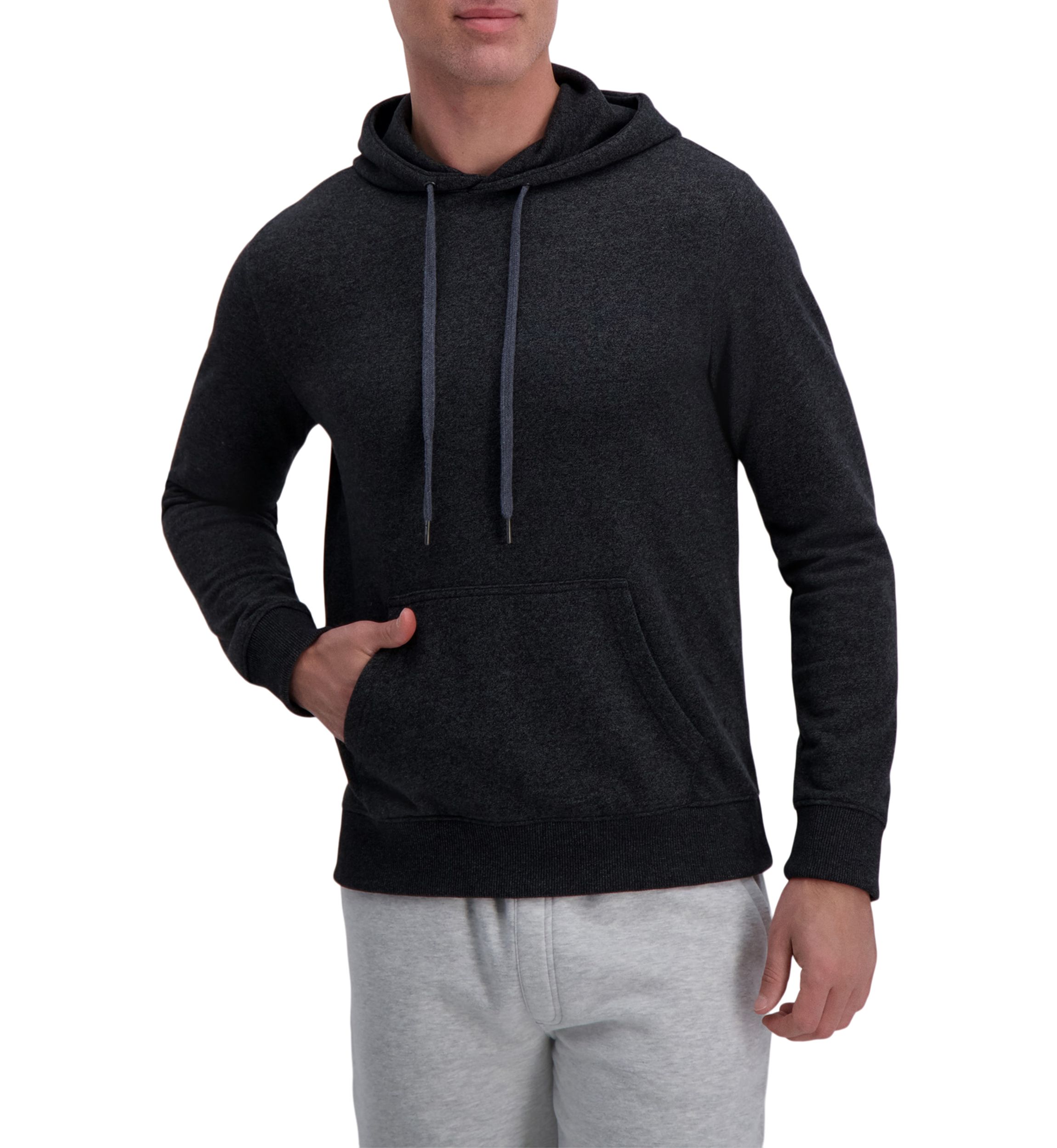 Pullover French Terry Fleece Hoodie Sweatshirt