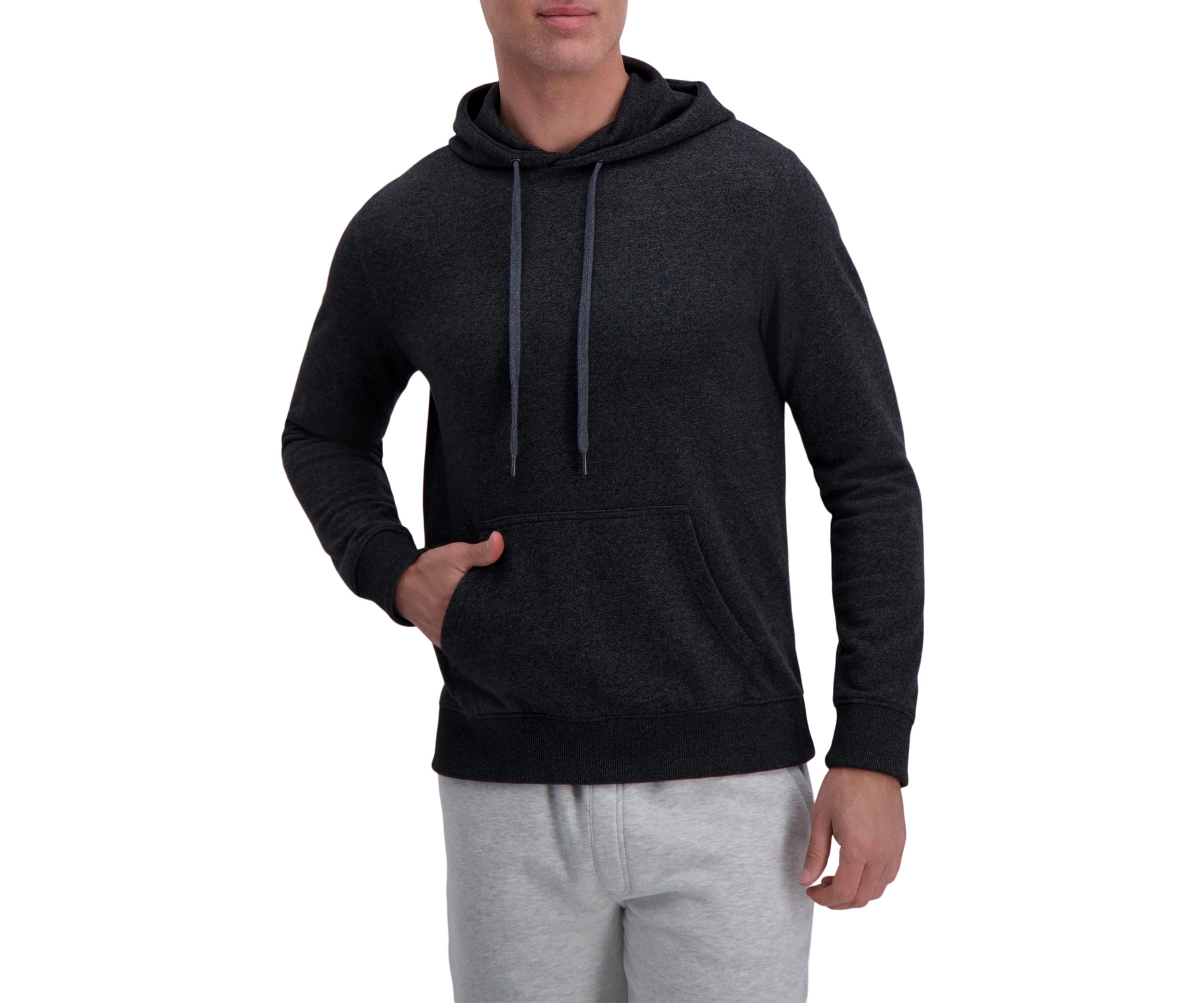 Pullover French Terry Fleece Hoodie Sweatshirt