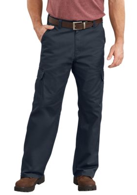 dickies men's loose fit straight leg cargo pants