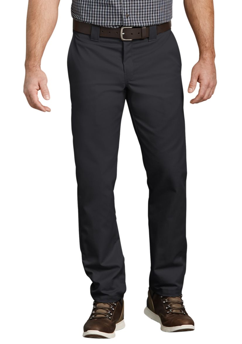 Mens Flex Slim Fit Taper Leg Multi Use Pocket Work Pants