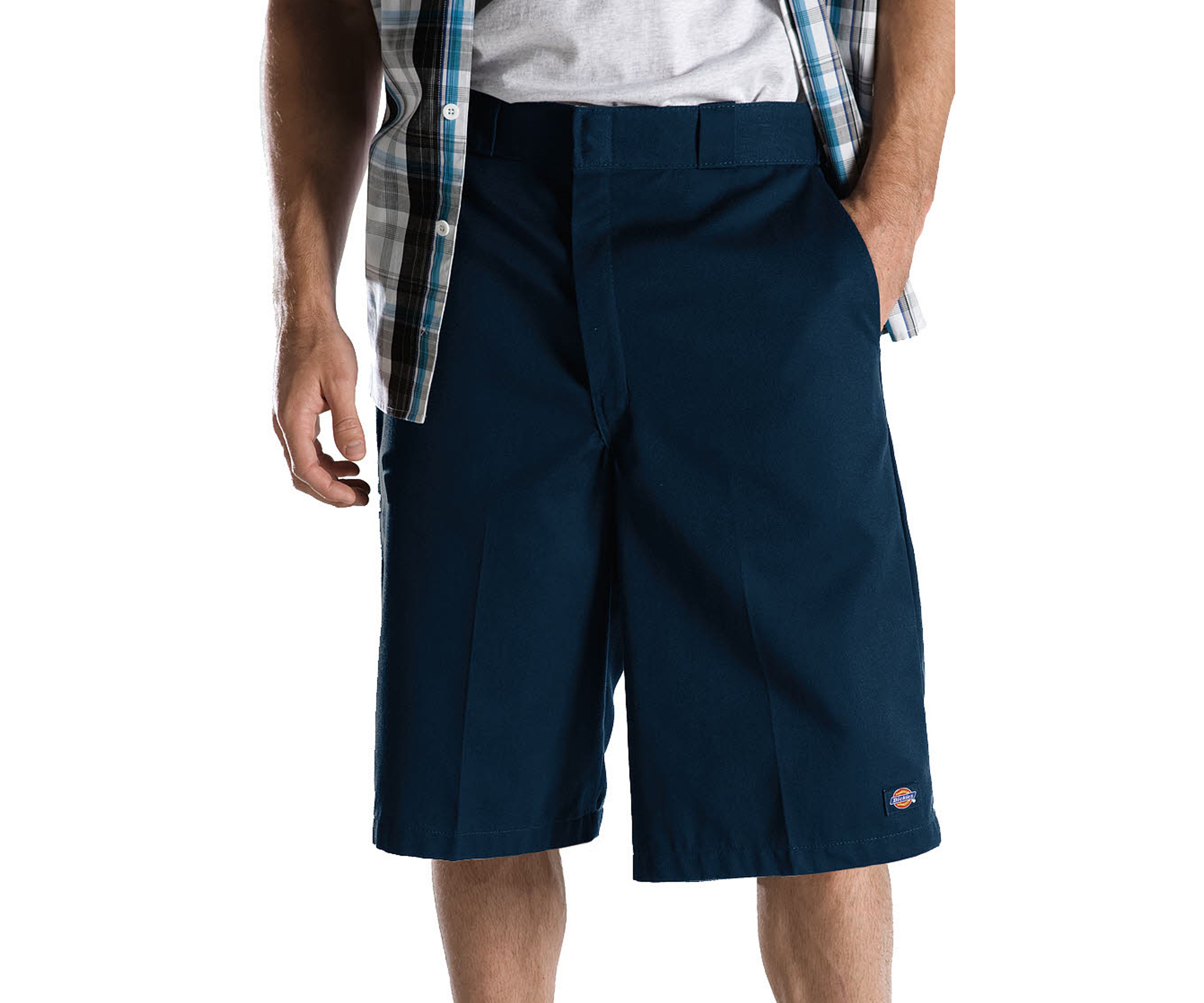 Loose Fit 13" Multi-Pocket Twill Work Short