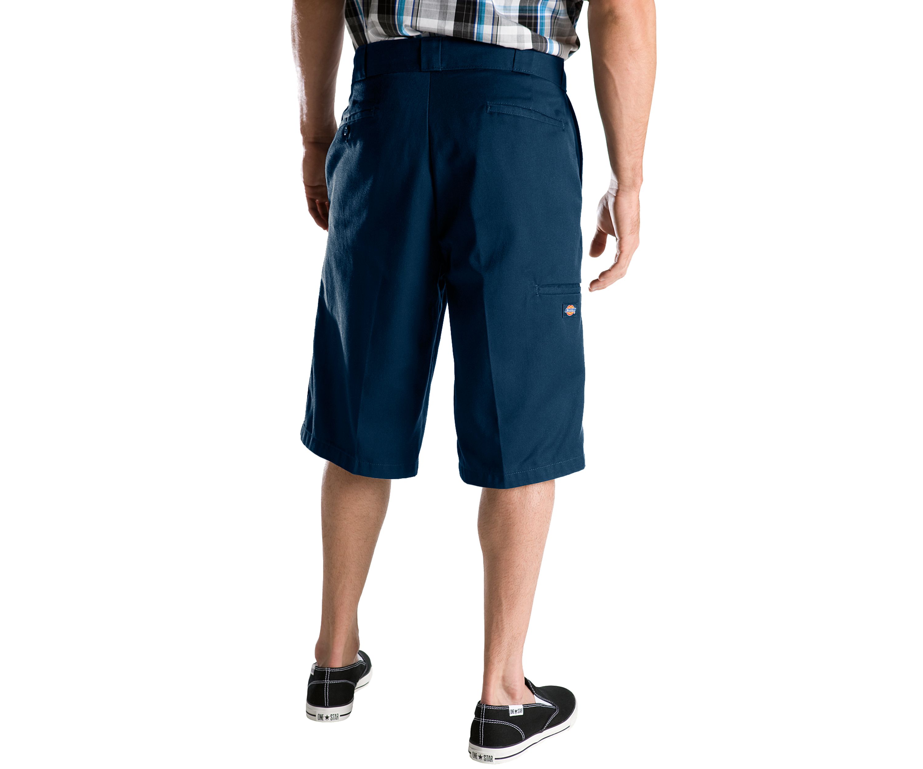 Loose Fit 13" Multi-Pocket Twill Work Short