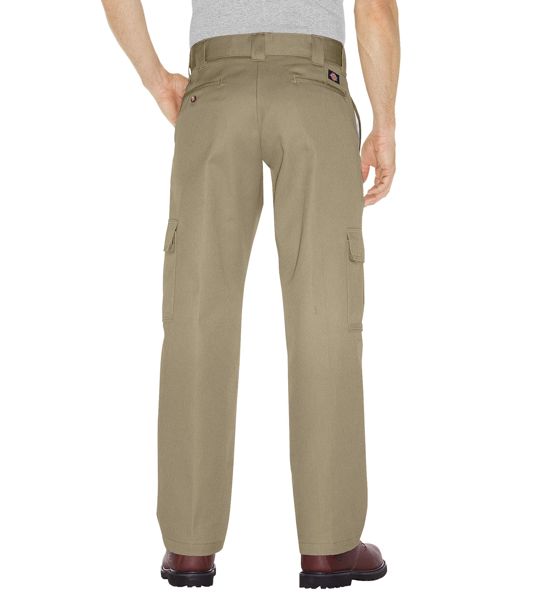 Relaxed-Fit Straight Leg Cargo Work Pants