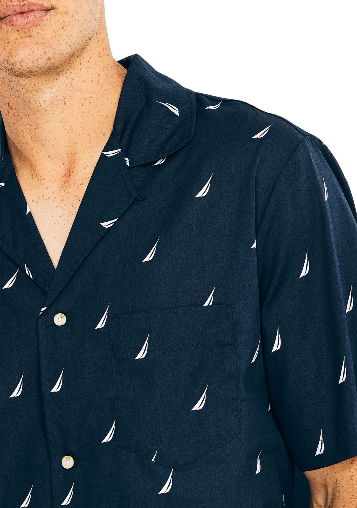 Printed Cotton Sleep Shirt