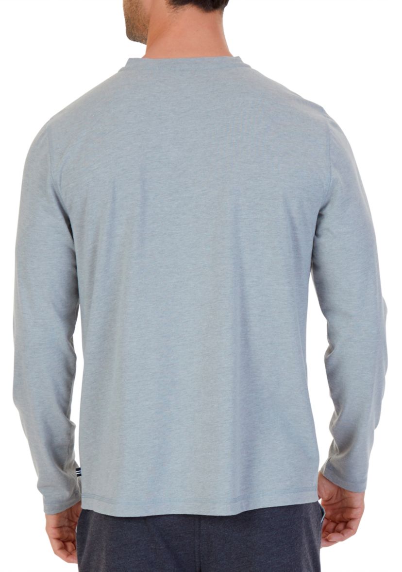 Long Sleeve Henley Top