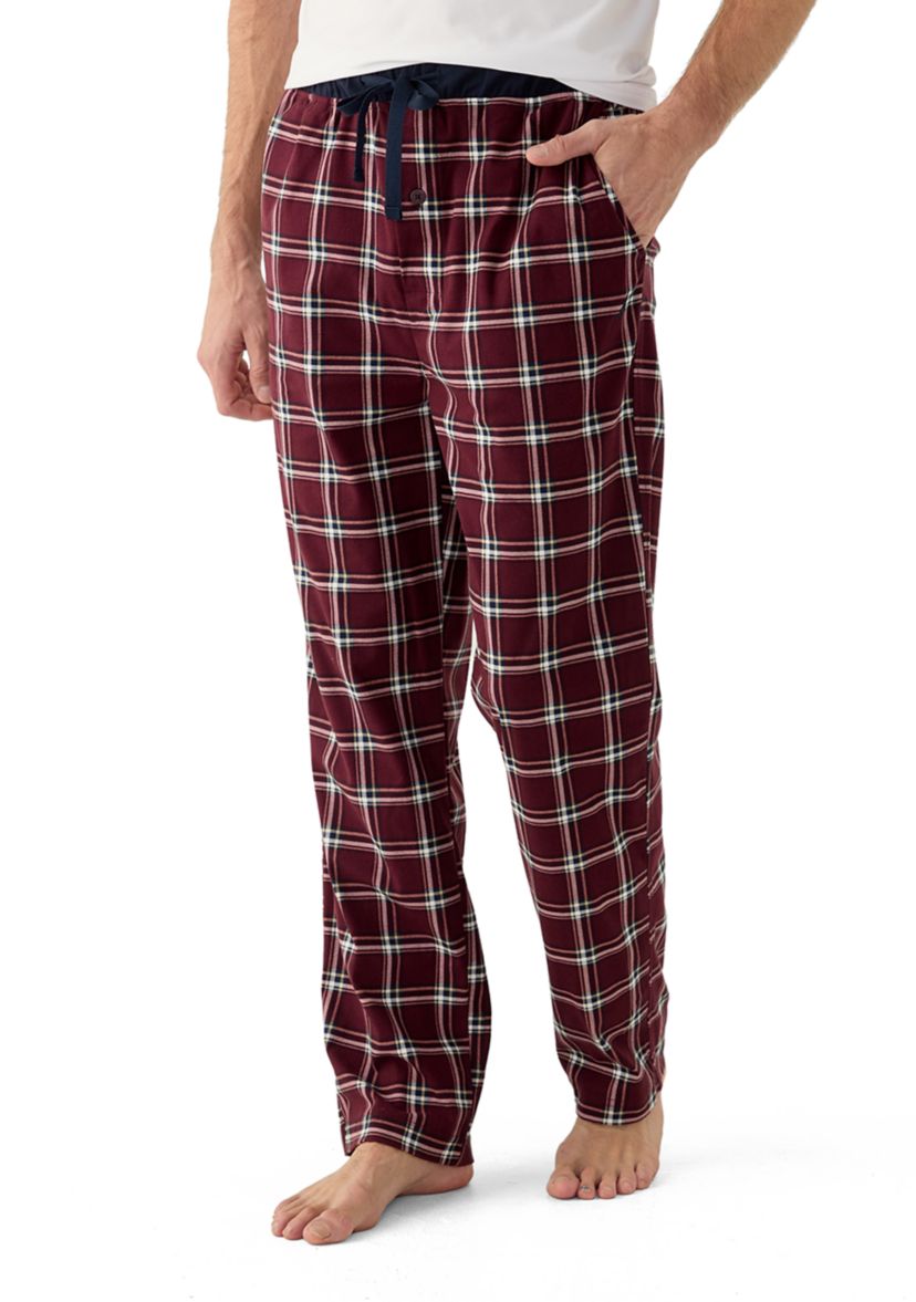 Sustainably Crafted Plaid Fleece Sleep Pants