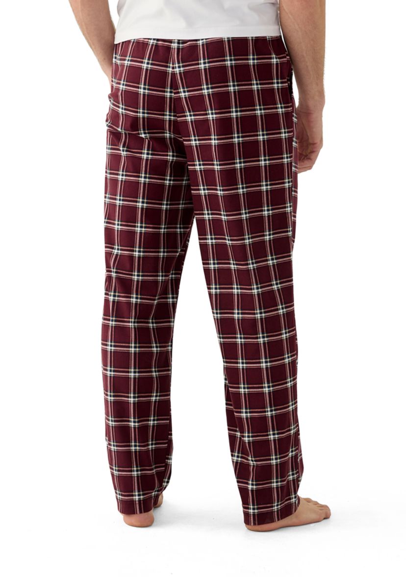 Sustainably Crafted Plaid Fleece Sleep Pants