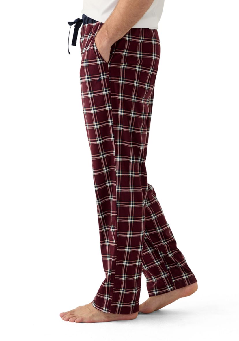 Sustainably Crafted Plaid Fleece Sleep Pants