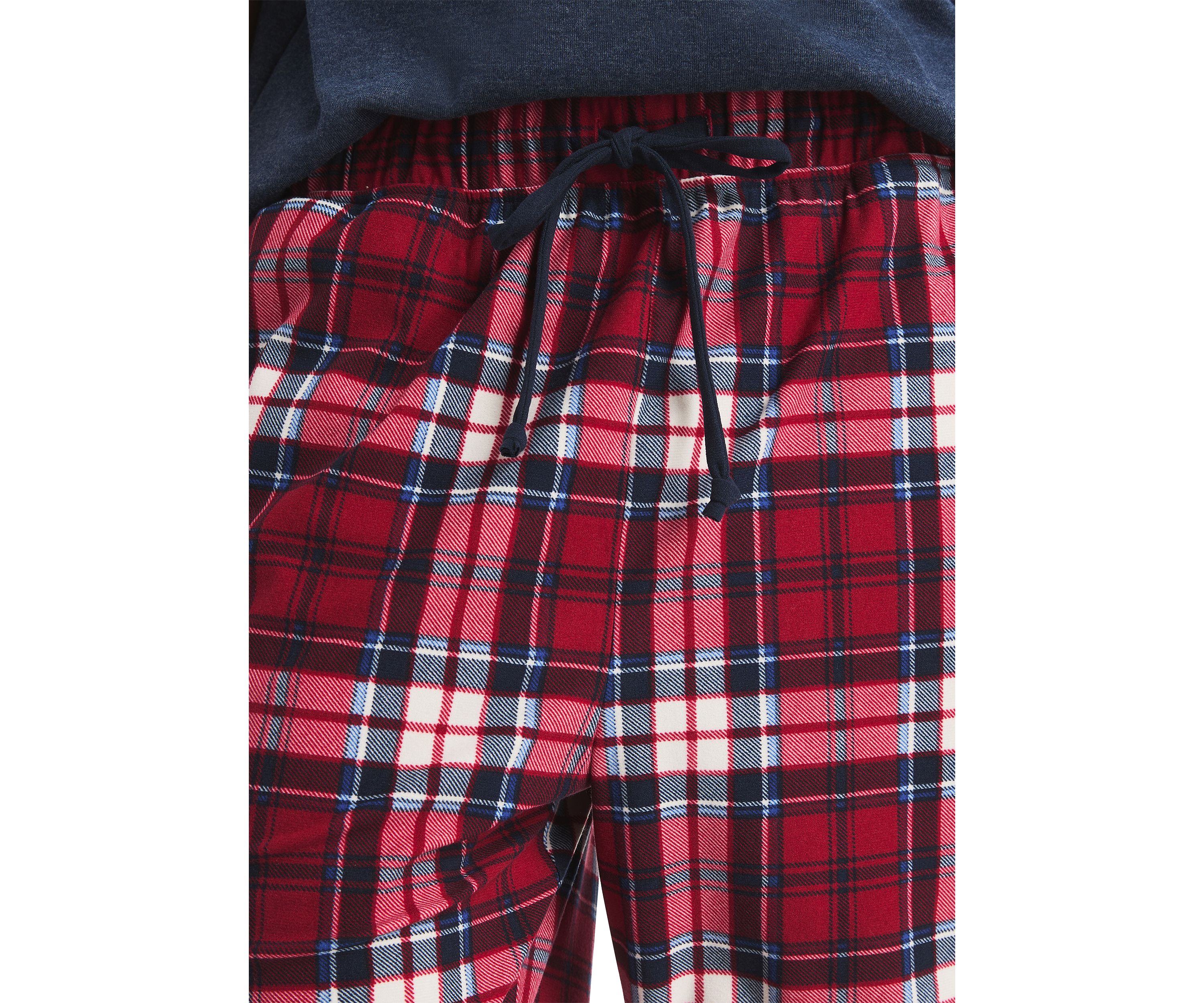 Plaid Cozy Fleece Pants