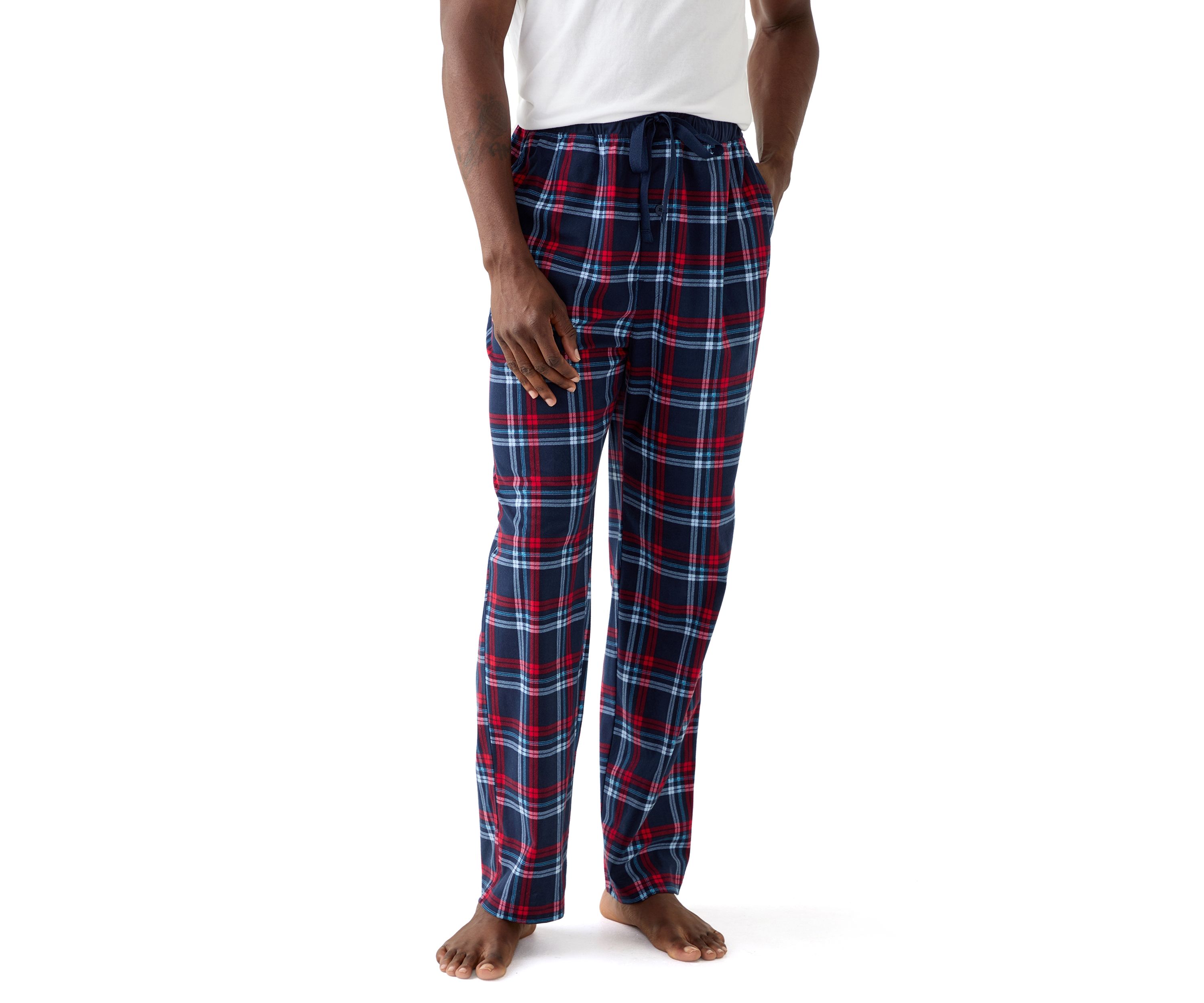 Sustainably Crafted Plaid Fleece Sleep Pants