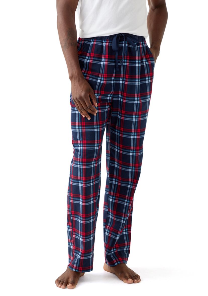 Sustainably Crafted Plaid Fleece Sleep Pants