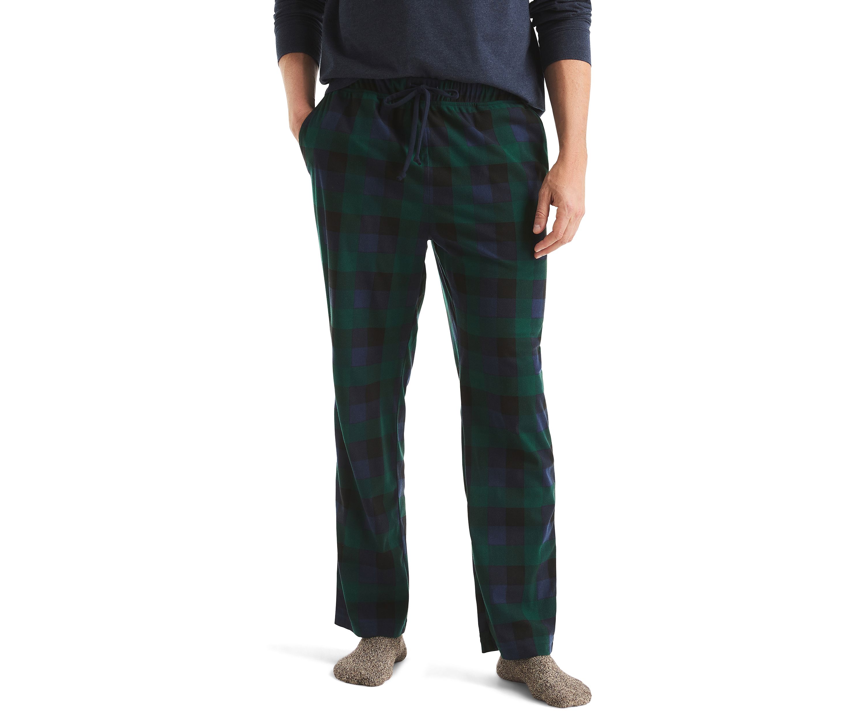 Plaid Cozy Fleece Pants