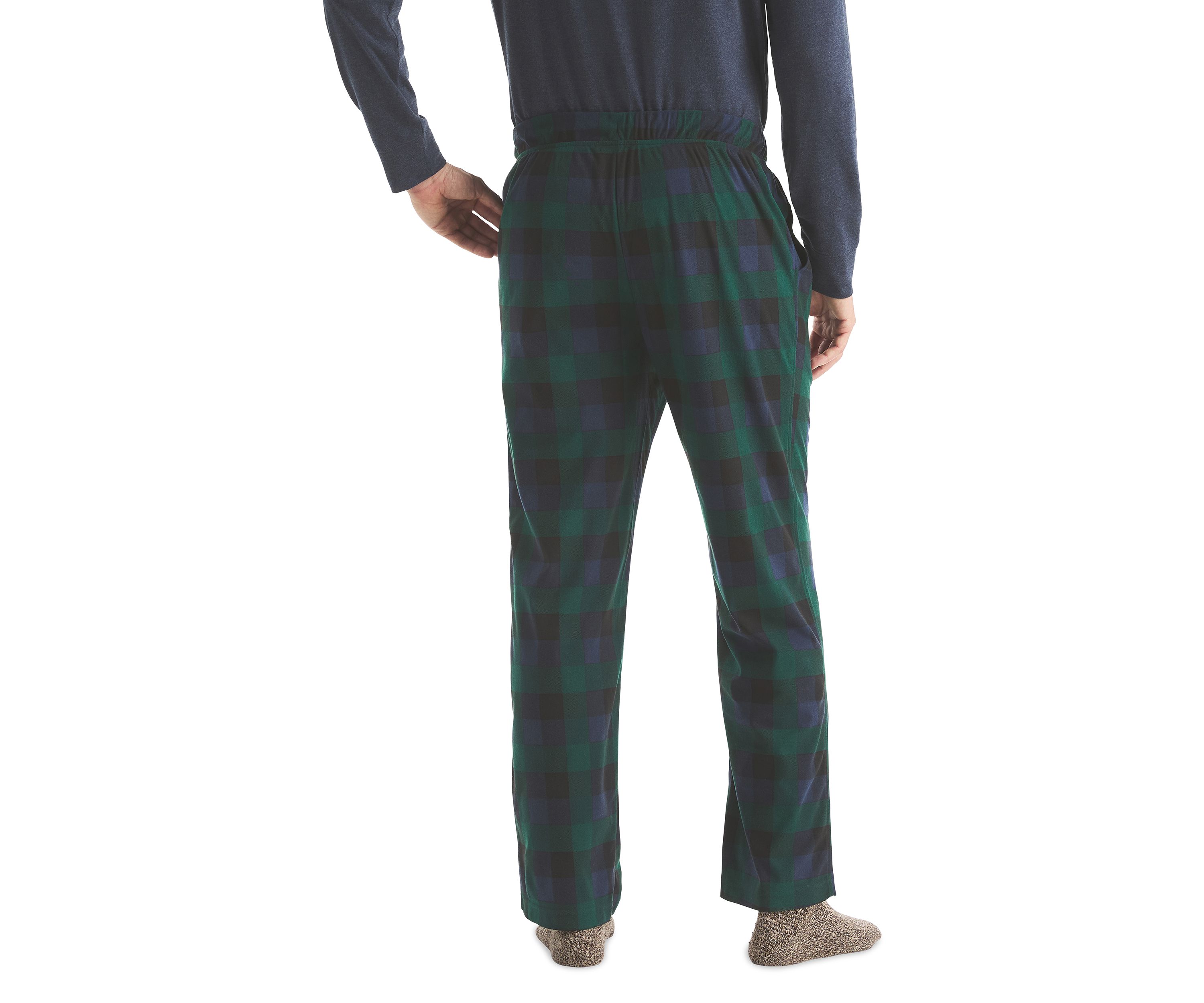 Plaid Cozy Fleece Pants