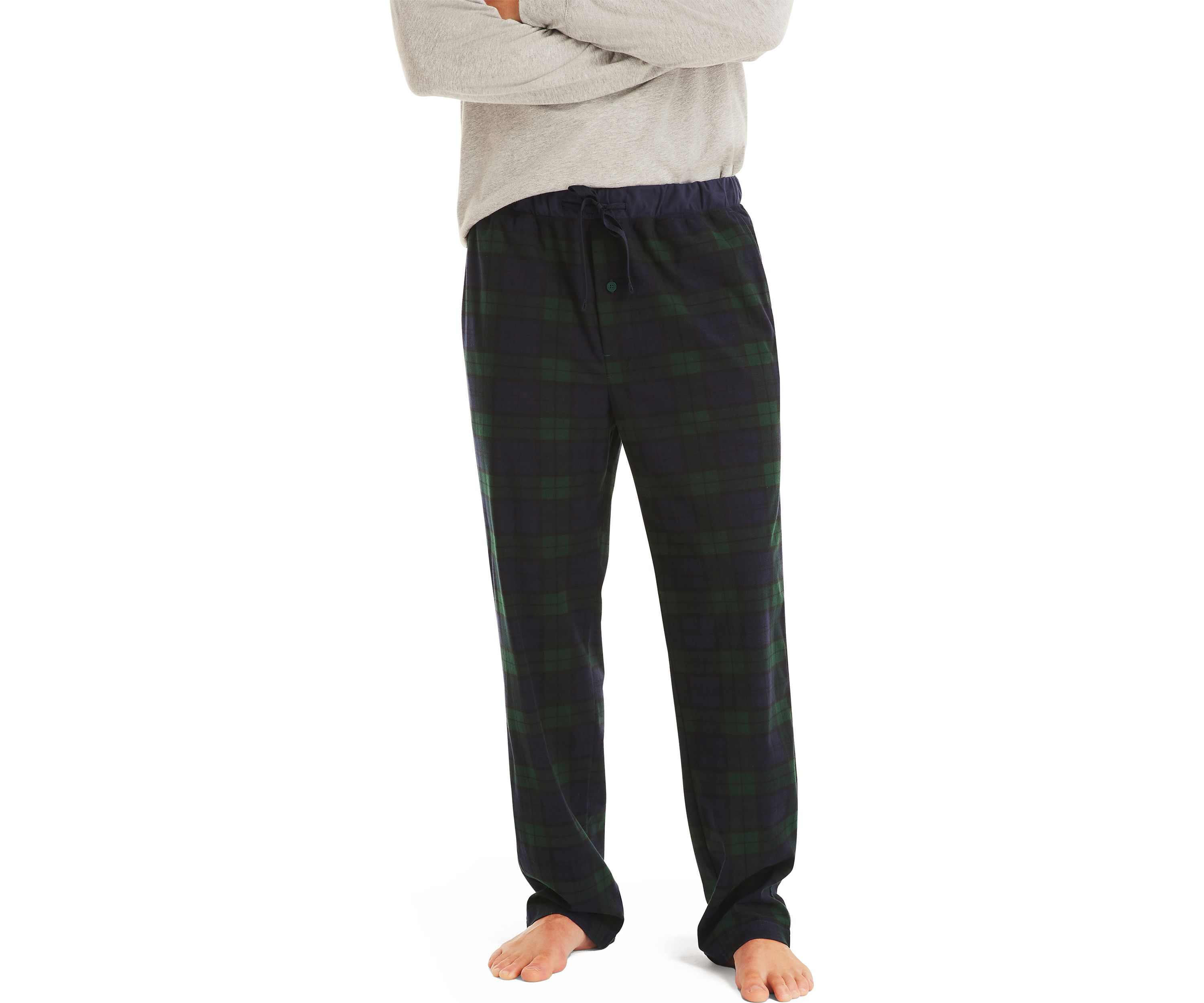 Sustainably Crafted Plaid Fleece Sleep Pants
