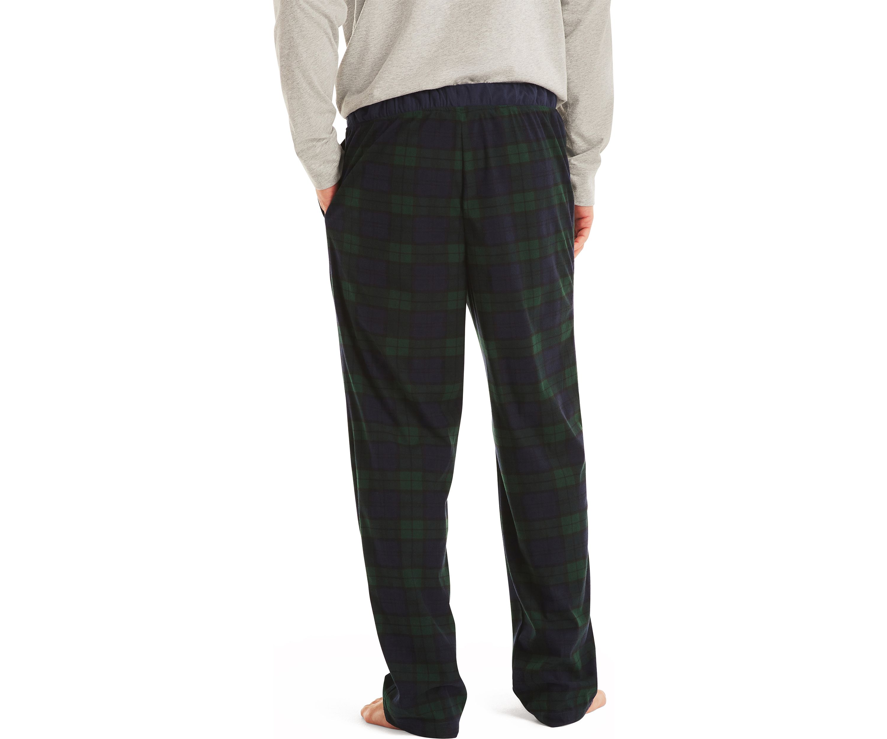 Sustainably Crafted Plaid Fleece Sleep Pants