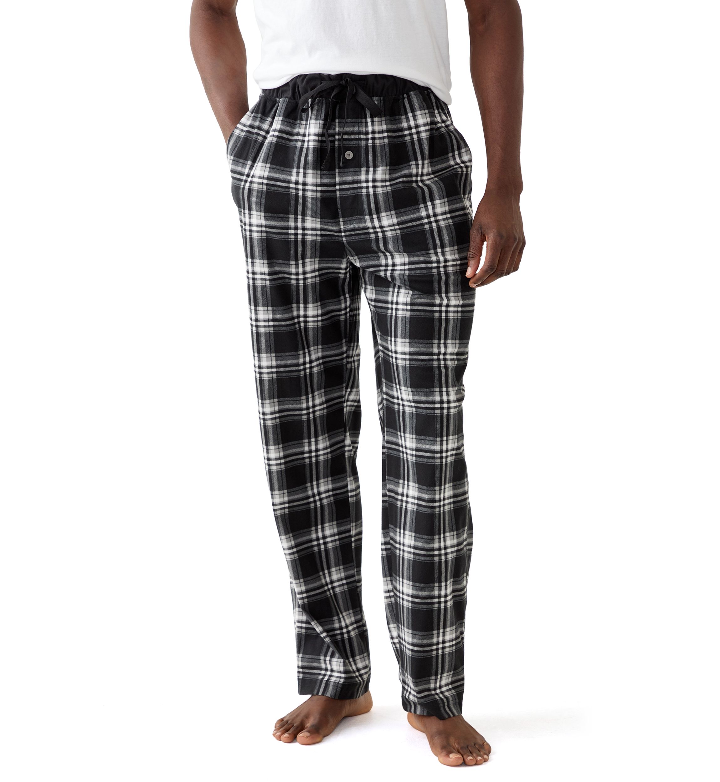 Sustainably Crafted Plaid Fleece Sleep Pants