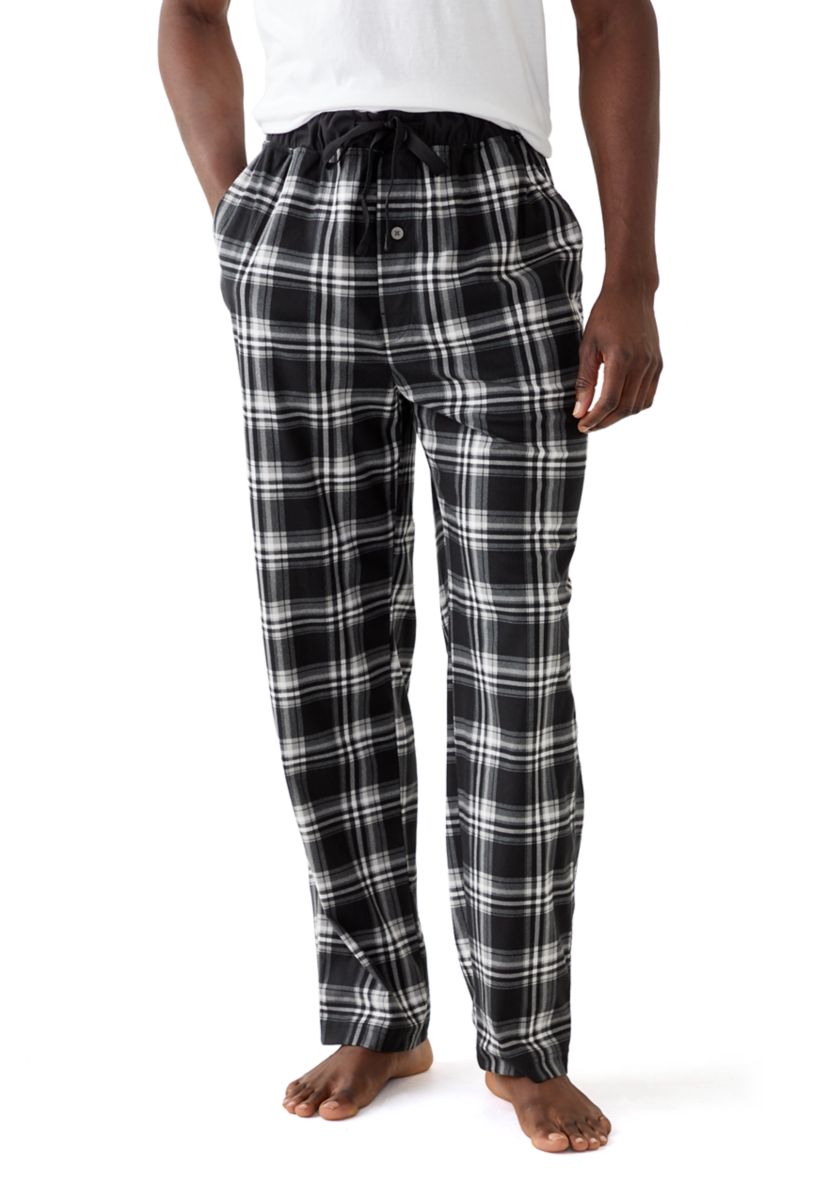 Sustainably Crafted Plaid Fleece Sleep Pants