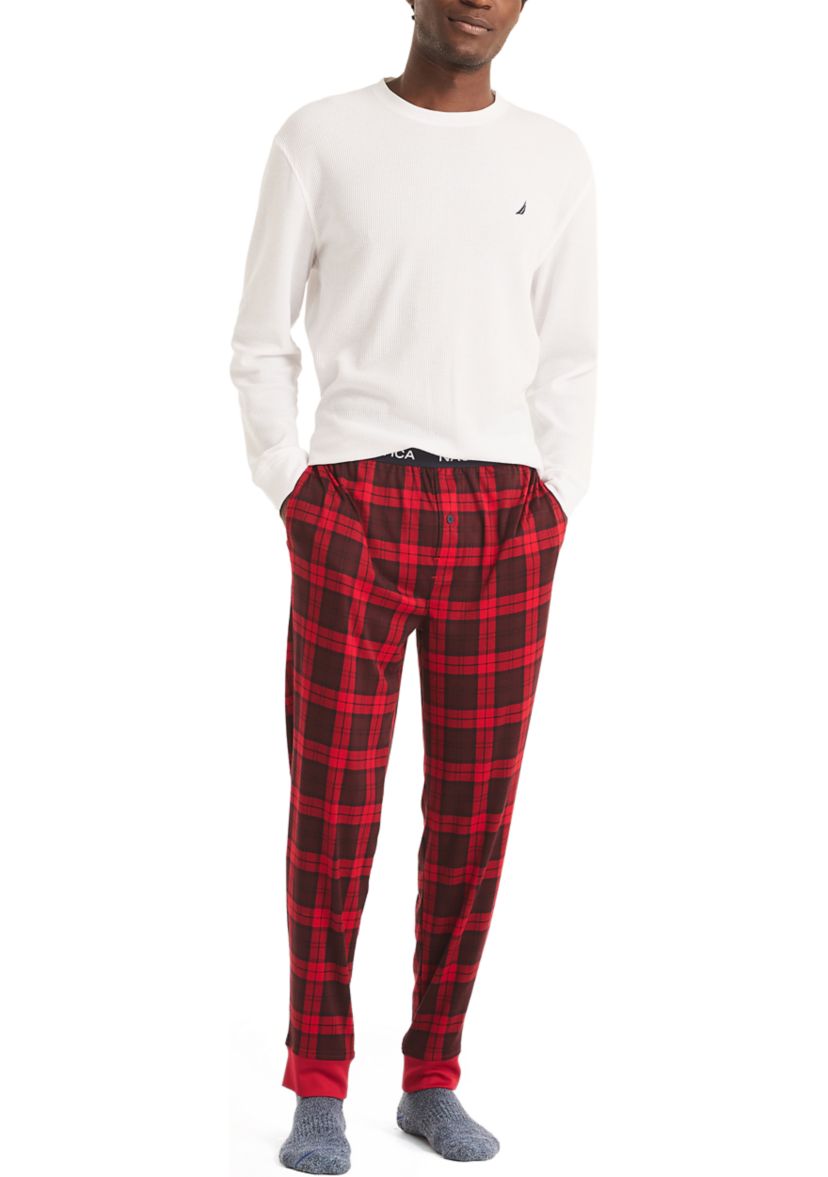 Plaid Sleep Joggers