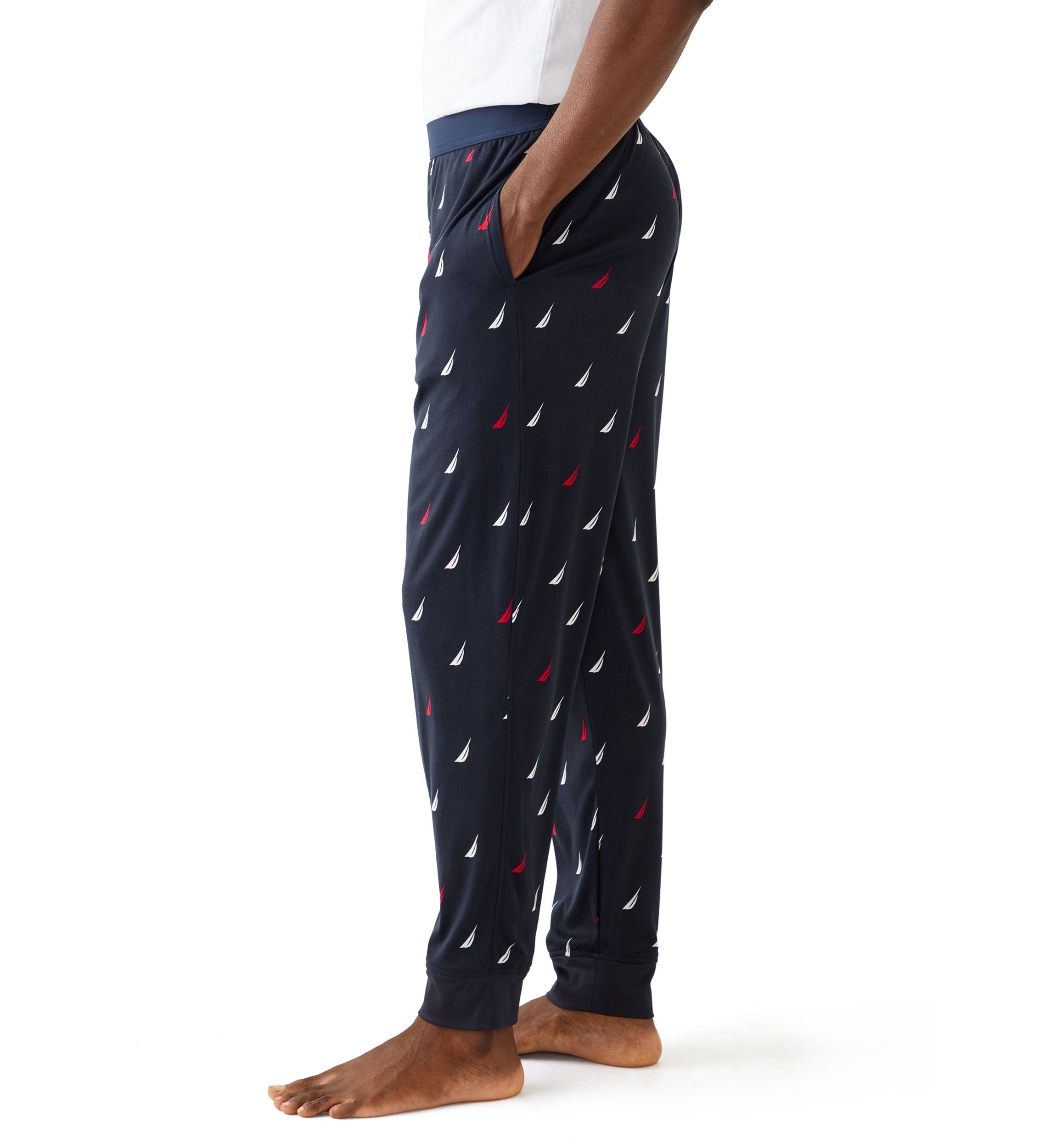 Printed Sleep Jogger Pants