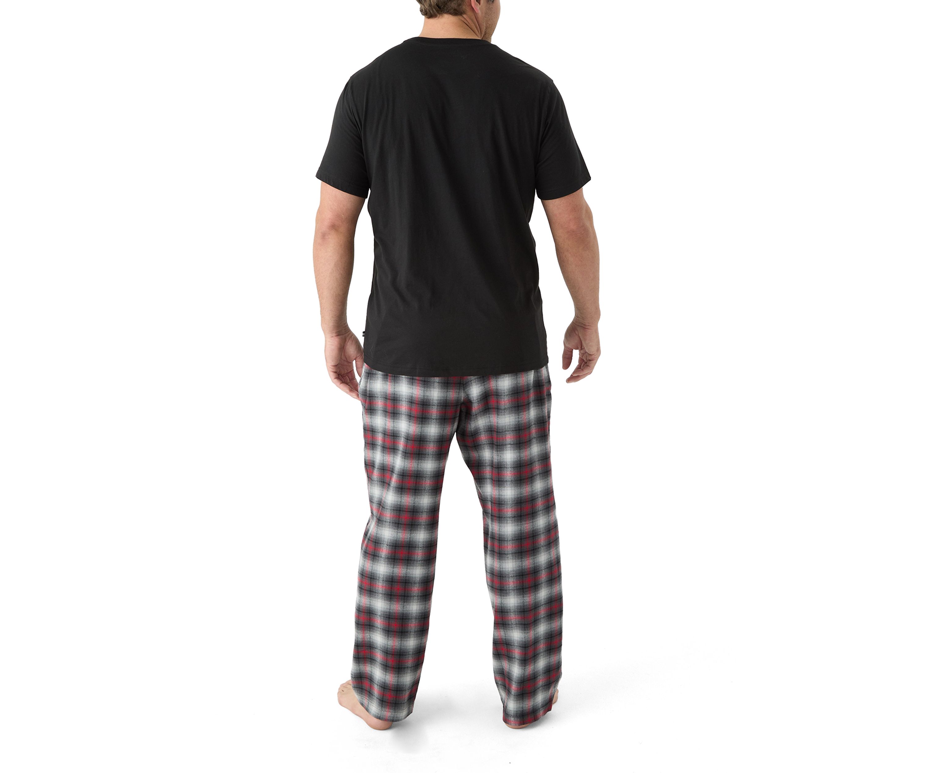 Big & Tall Plaid Pajama Pants Set