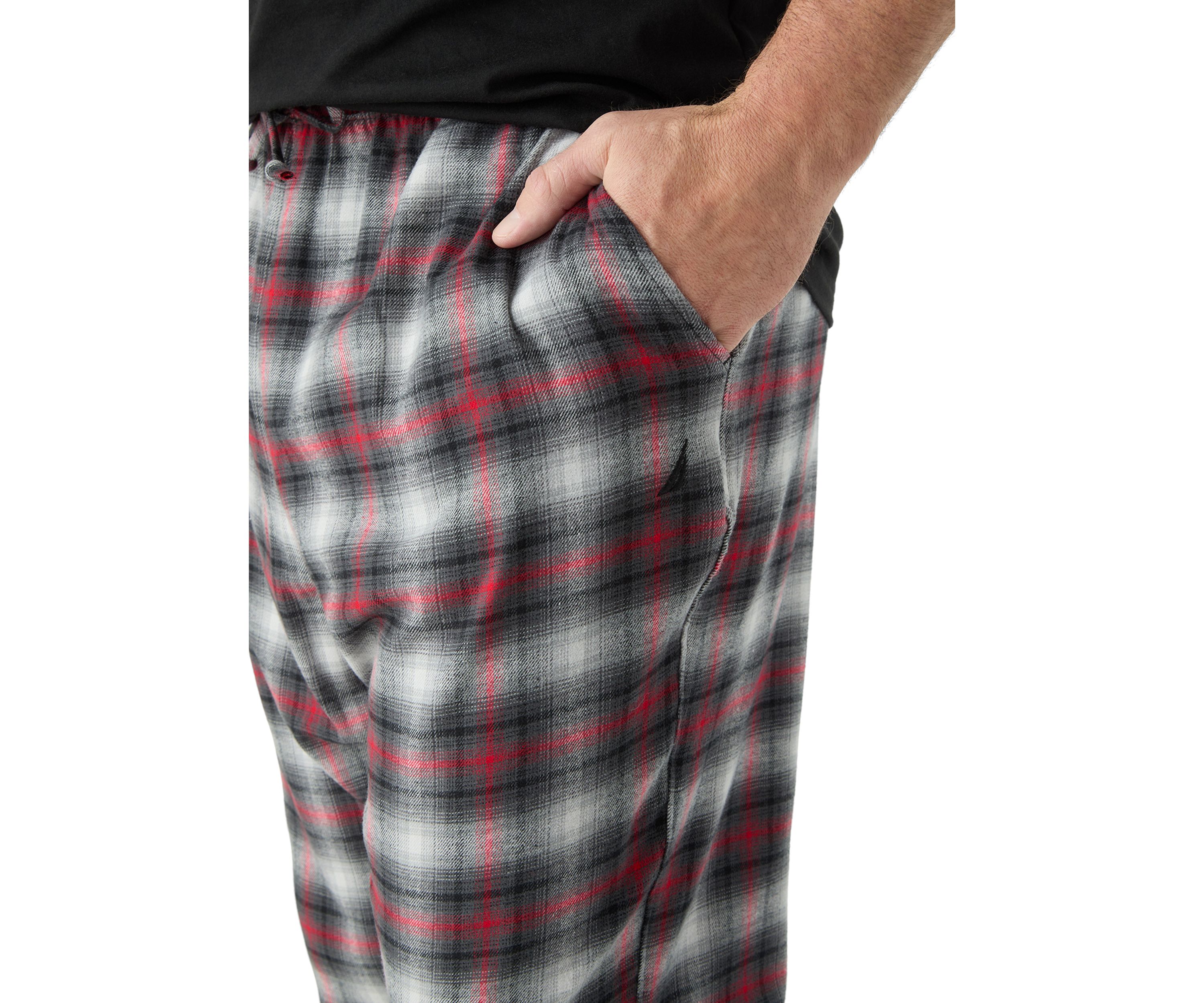 Big & Tall Plaid Pajama Pants Set