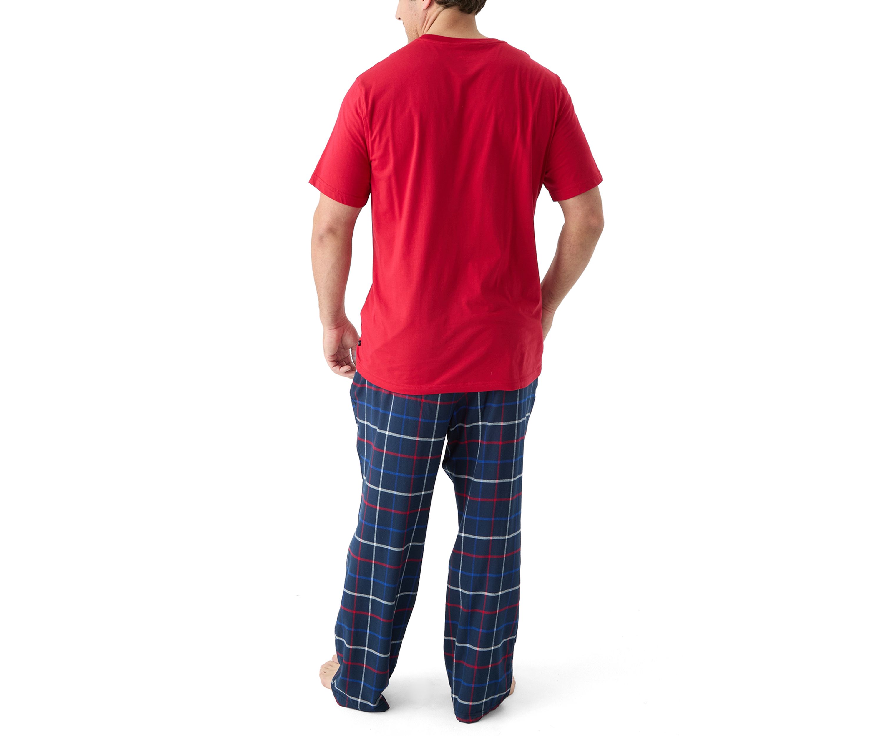 Big & Tall Nautica Plaid Pant Set
