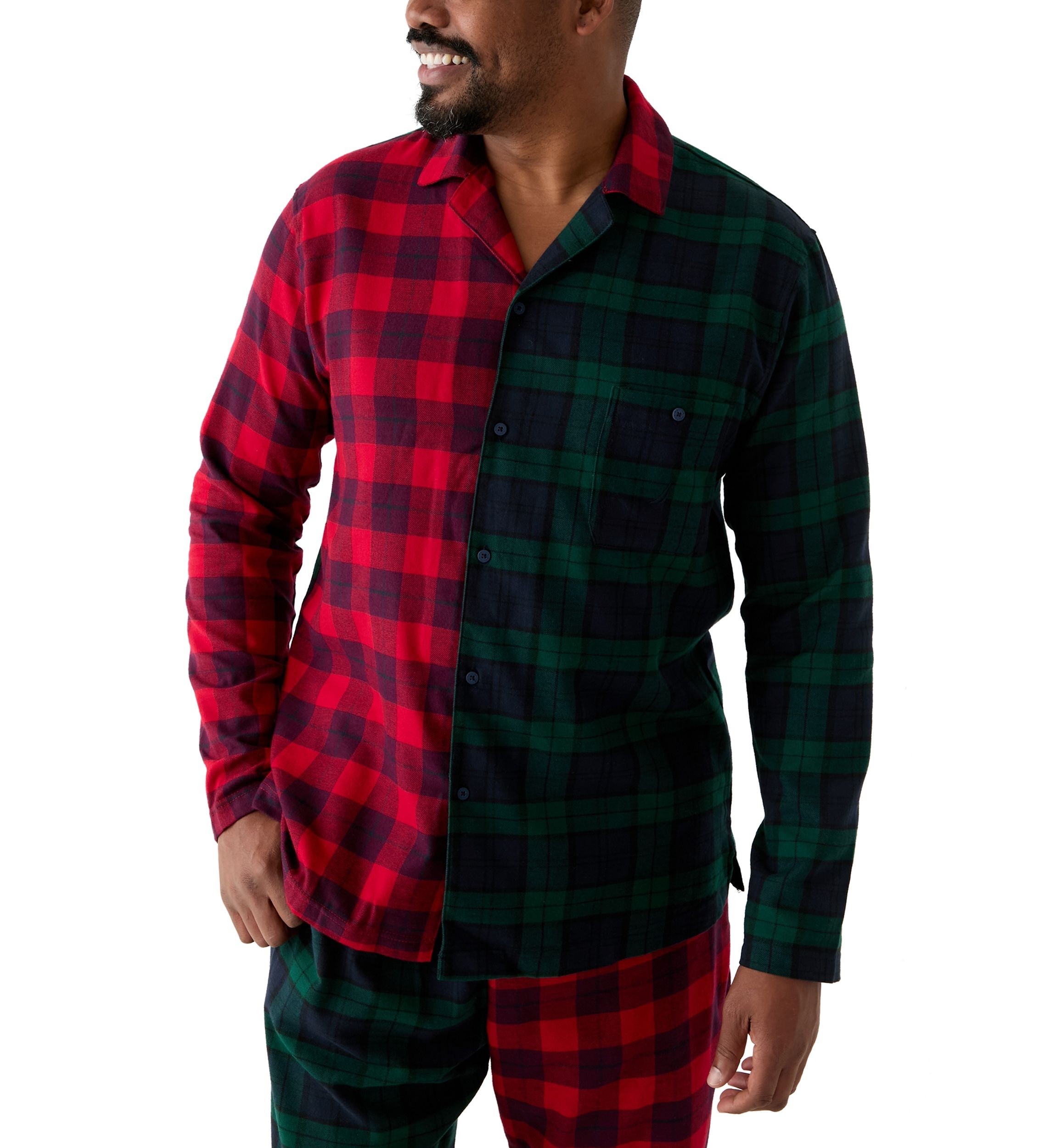 Big & Tall Nautica Plaid Pant Set