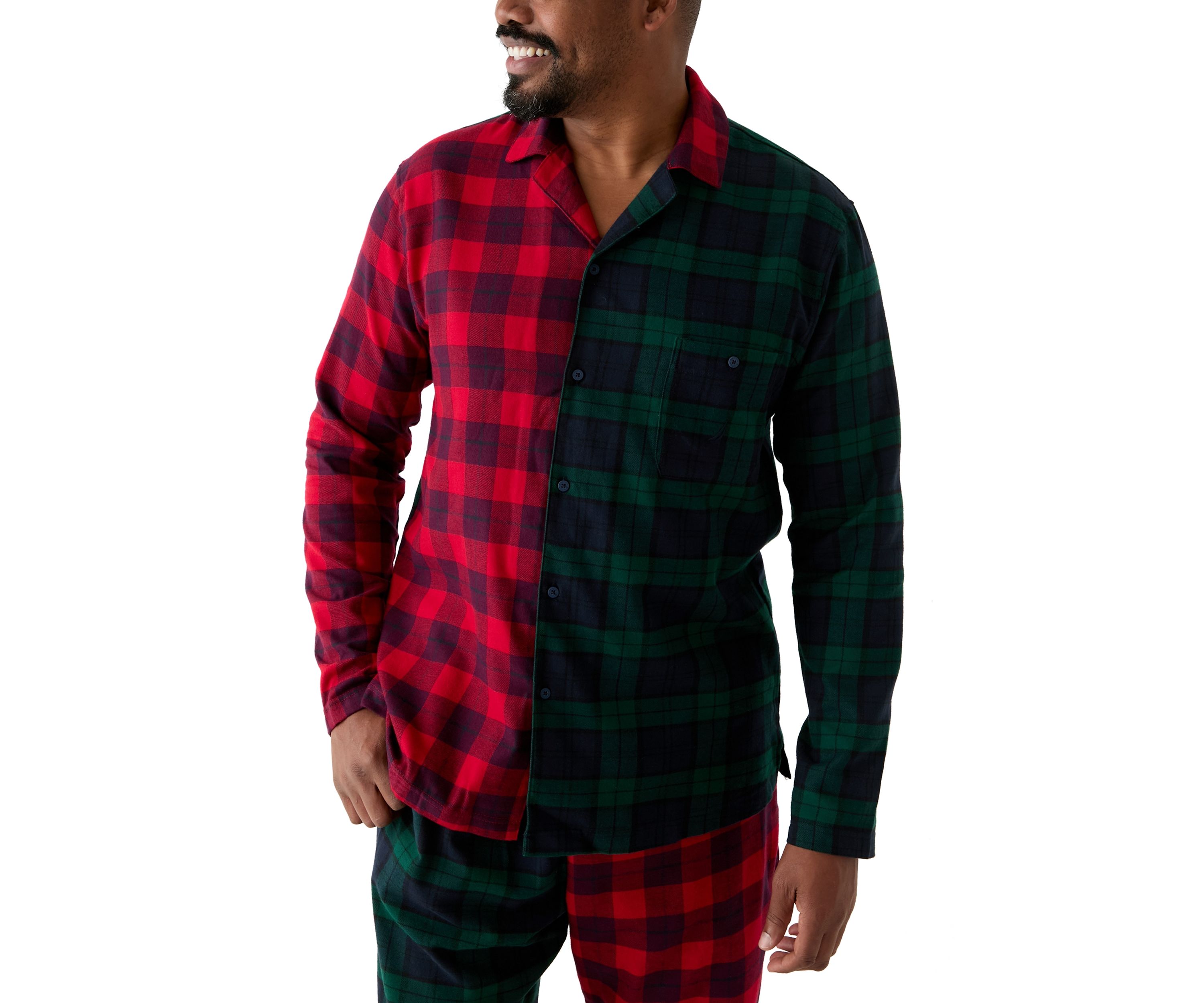 Big & Tall Nautica Plaid Pant Set