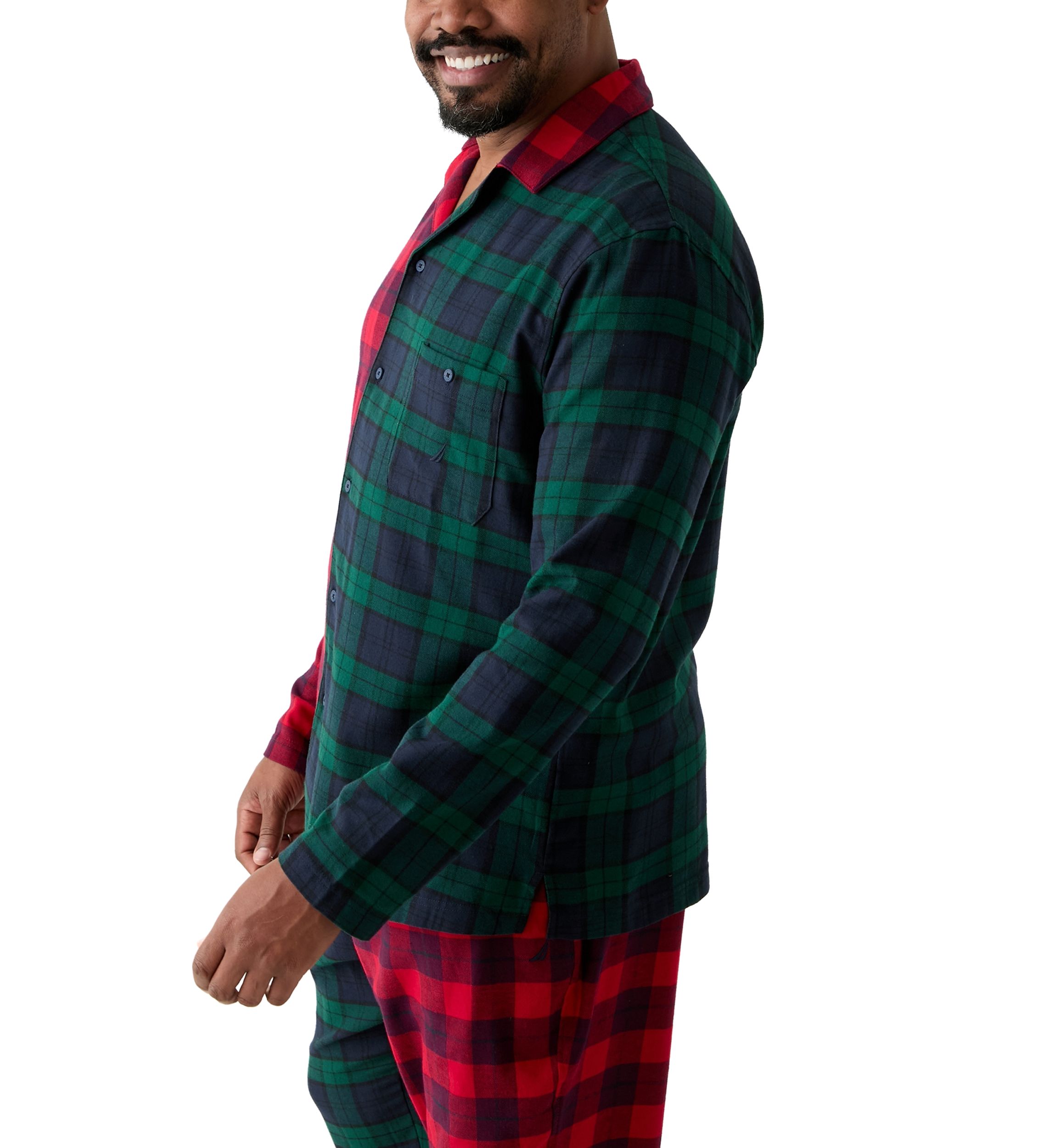 Big & Tall Nautica Plaid Pant Set