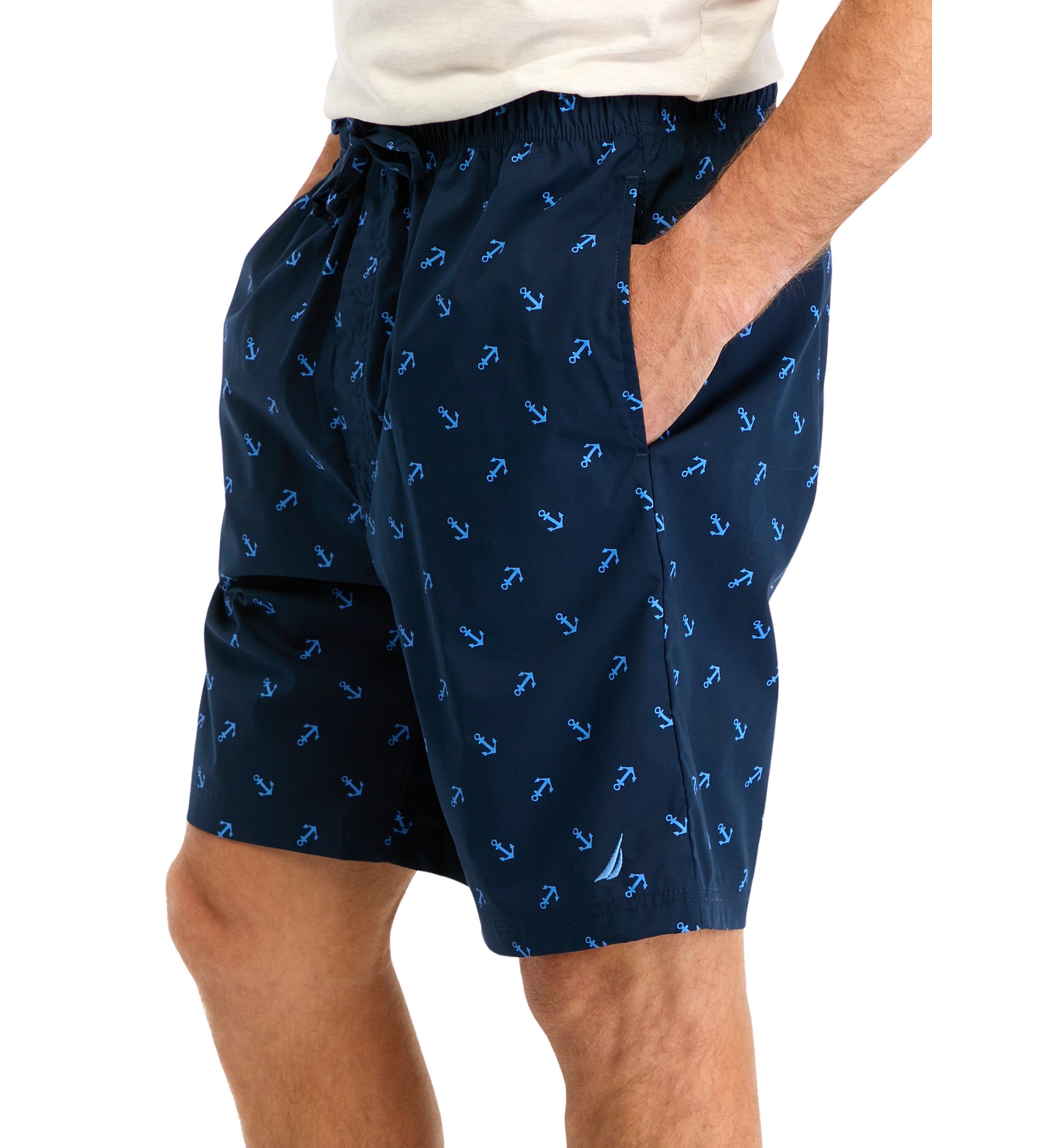 Sustainably Crafted Printed Poplin Sleep Shorts