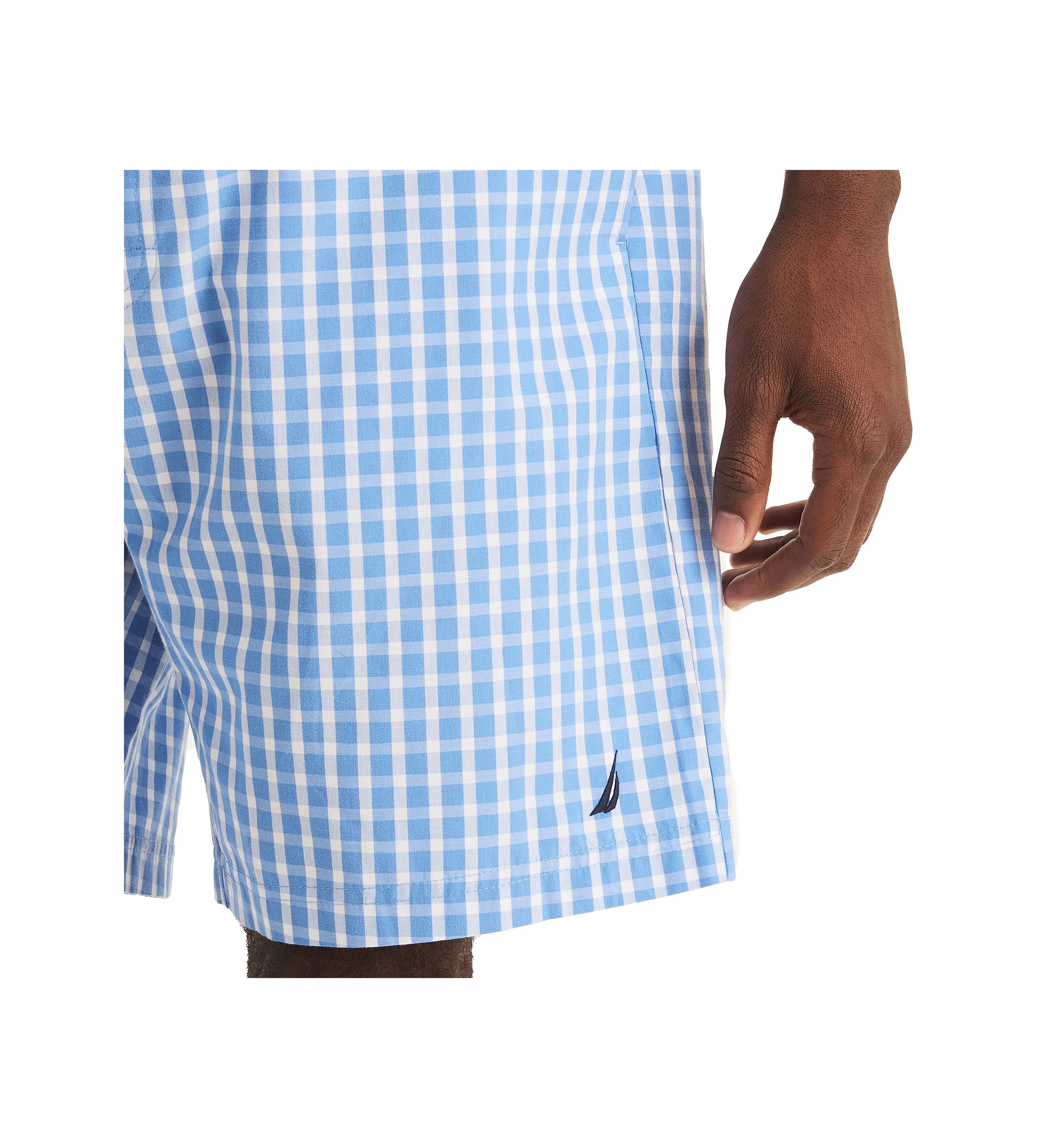 Sustainably Crafted Plaid Poplin Sleep Shorts