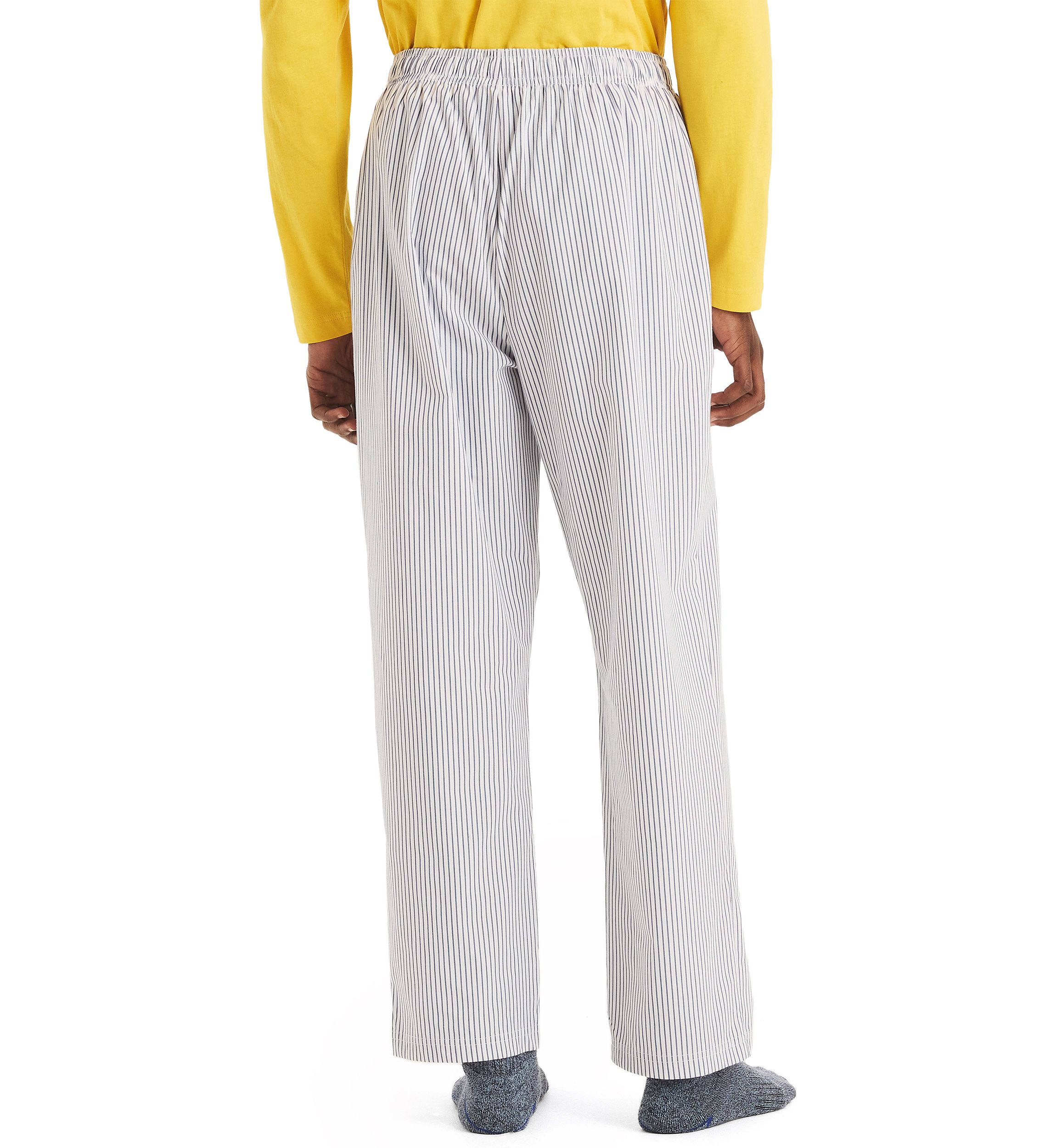 Sustainably Crafted Striped Poplin Sleep Pants